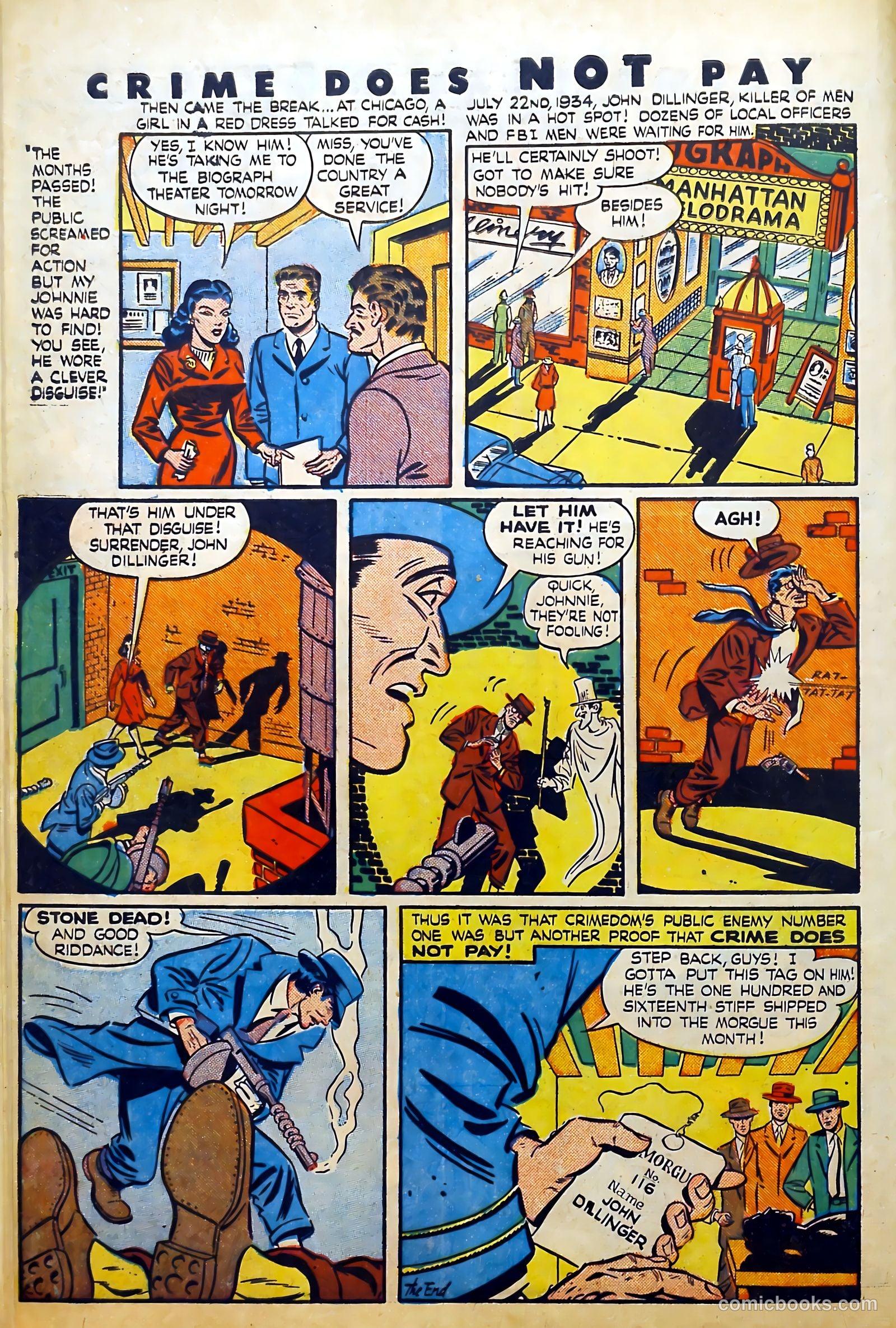 Crime Does Not Pay #45 (1946) — page 22 of 64