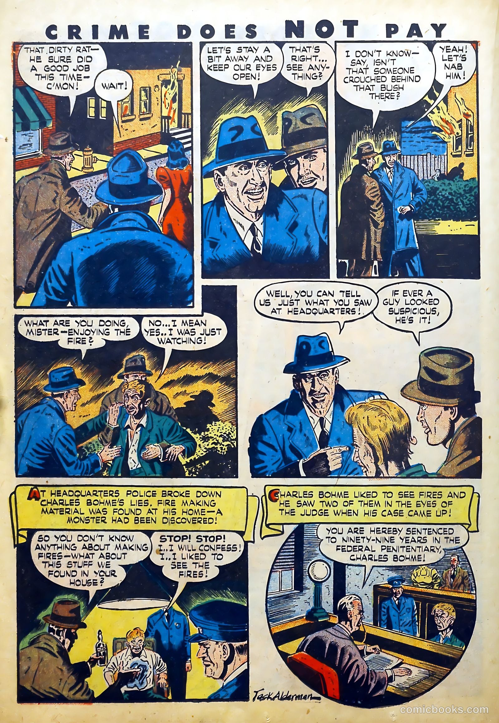 Crime Does Not Pay #45 (1946) — page 32 of 64