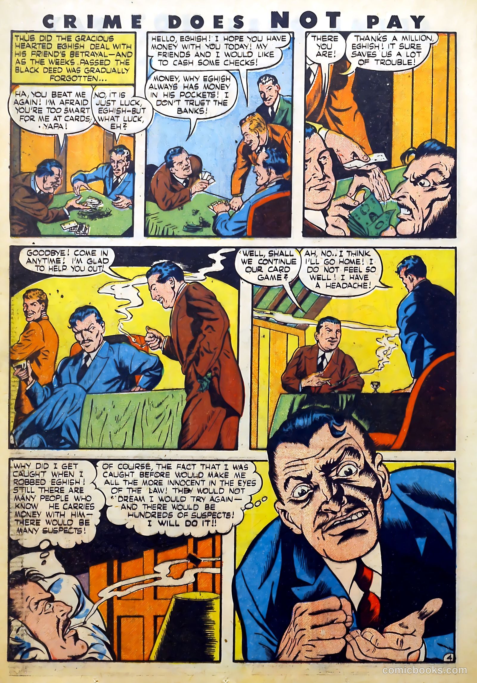 Crime Does Not Pay #45 (1946) — page 34 of 64