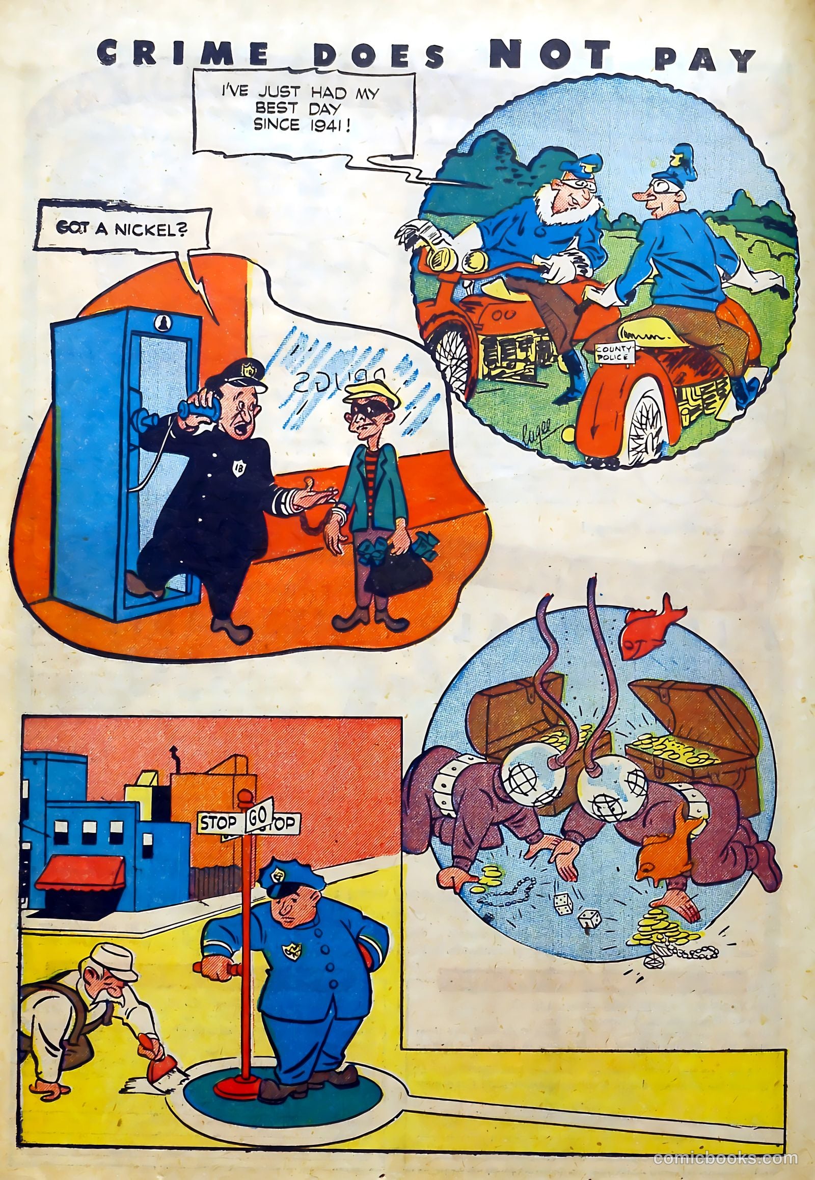 Crime Does Not Pay #45 (1946) — page 38 of 64