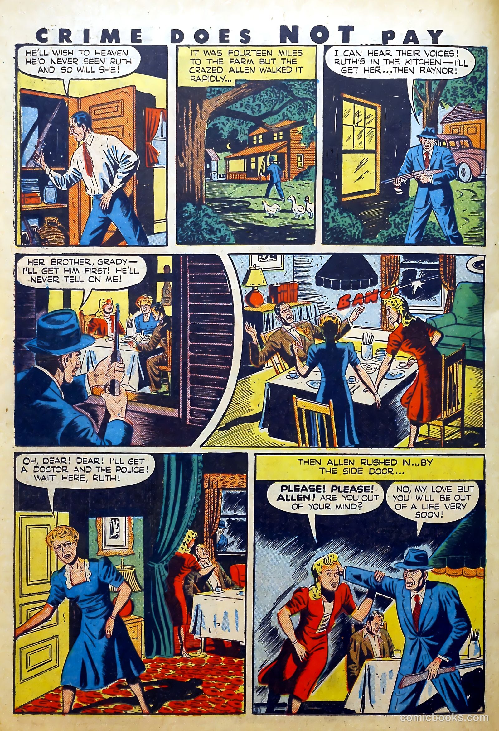 Crime Does Not Pay #45 (1946) — page 42 of 64