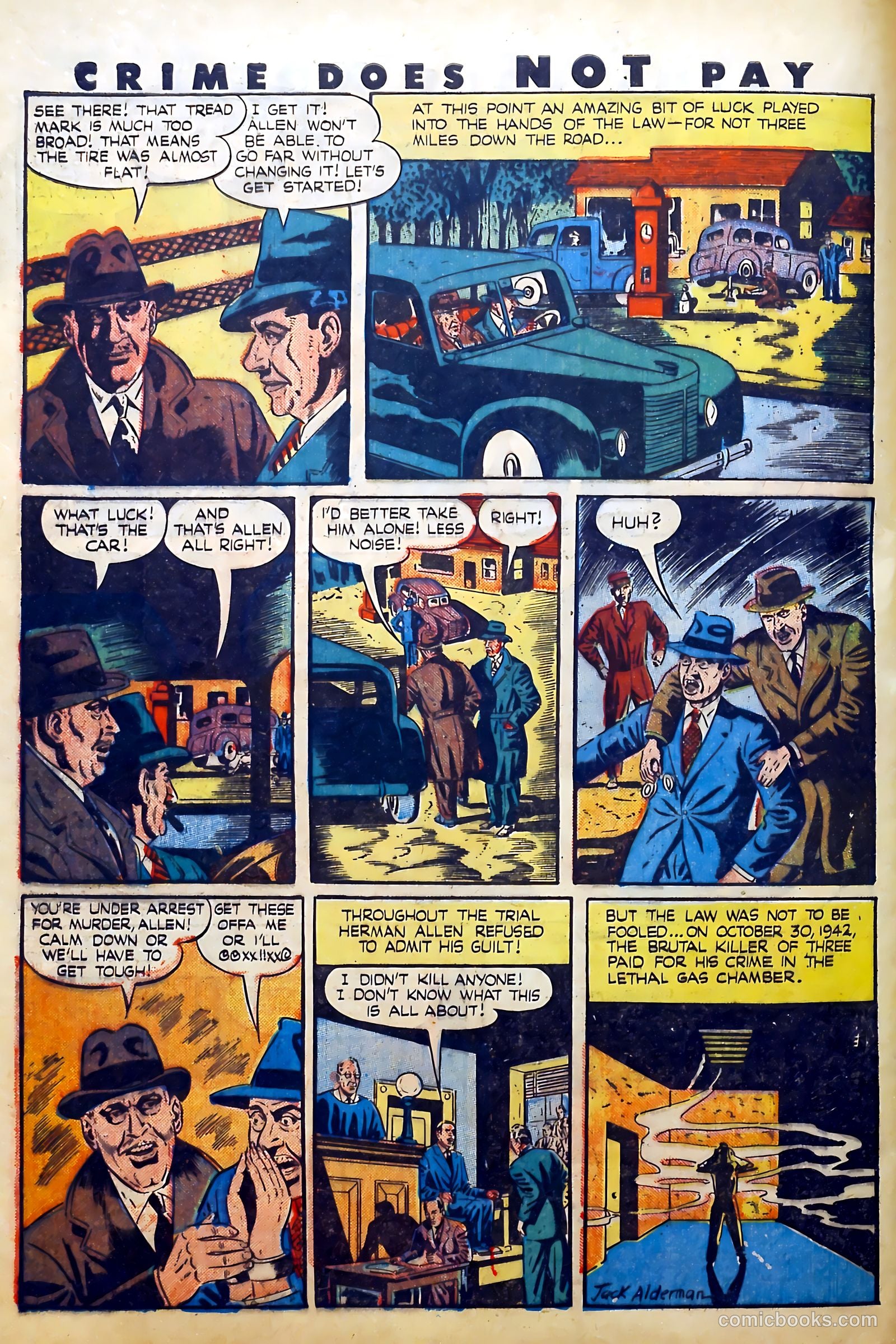 Crime Does Not Pay #45 (1946) — page 44 of 64