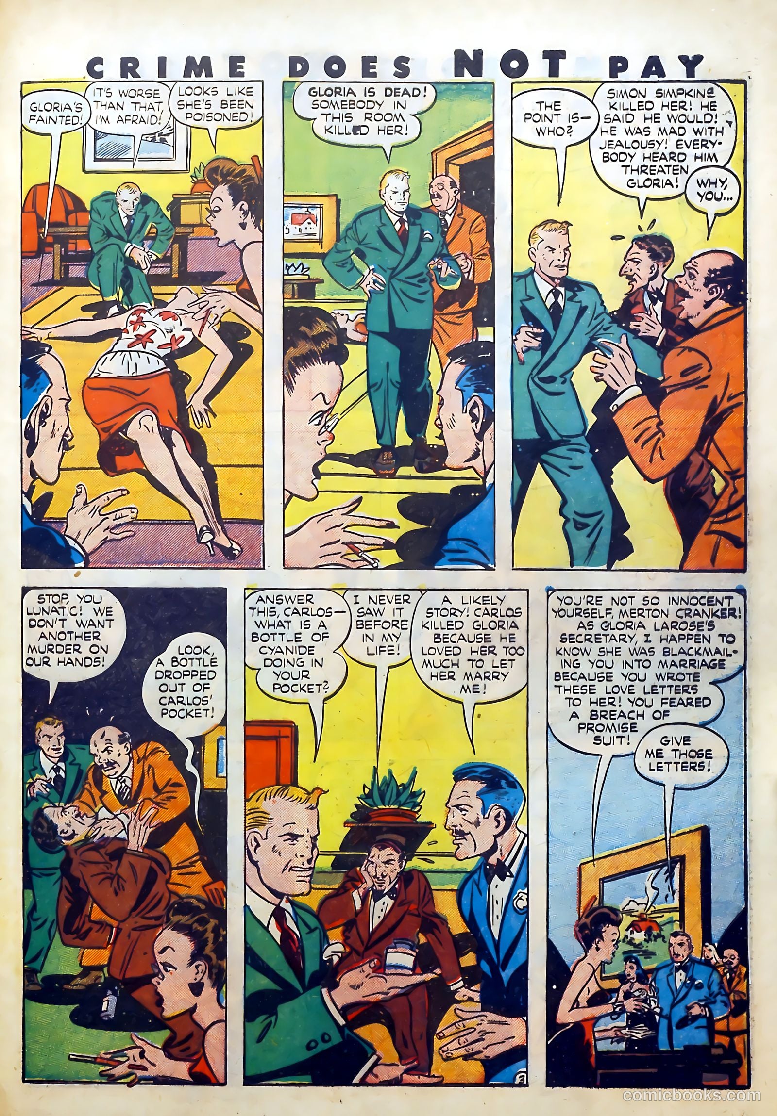 Crime Does Not Pay #45 (1946) — page 49 of 64