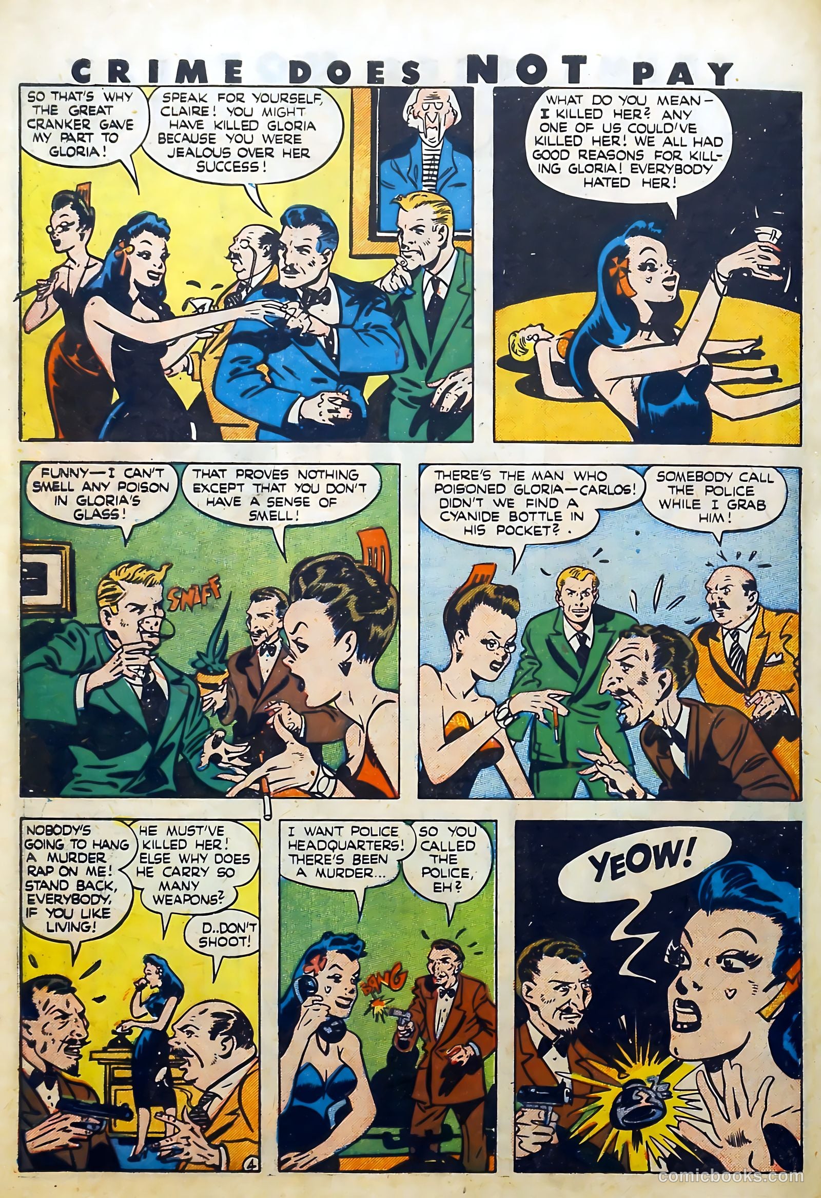 Crime Does Not Pay #45 (1946) — page 50 of 64