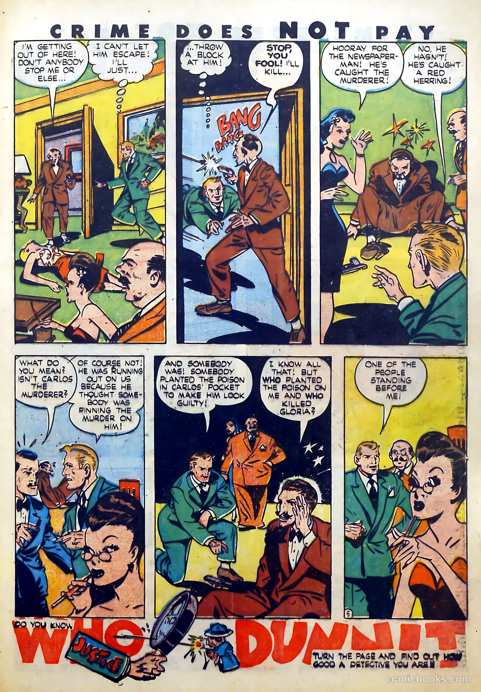 Crime Does Not Pay #45 (1946) — page 51 of 64