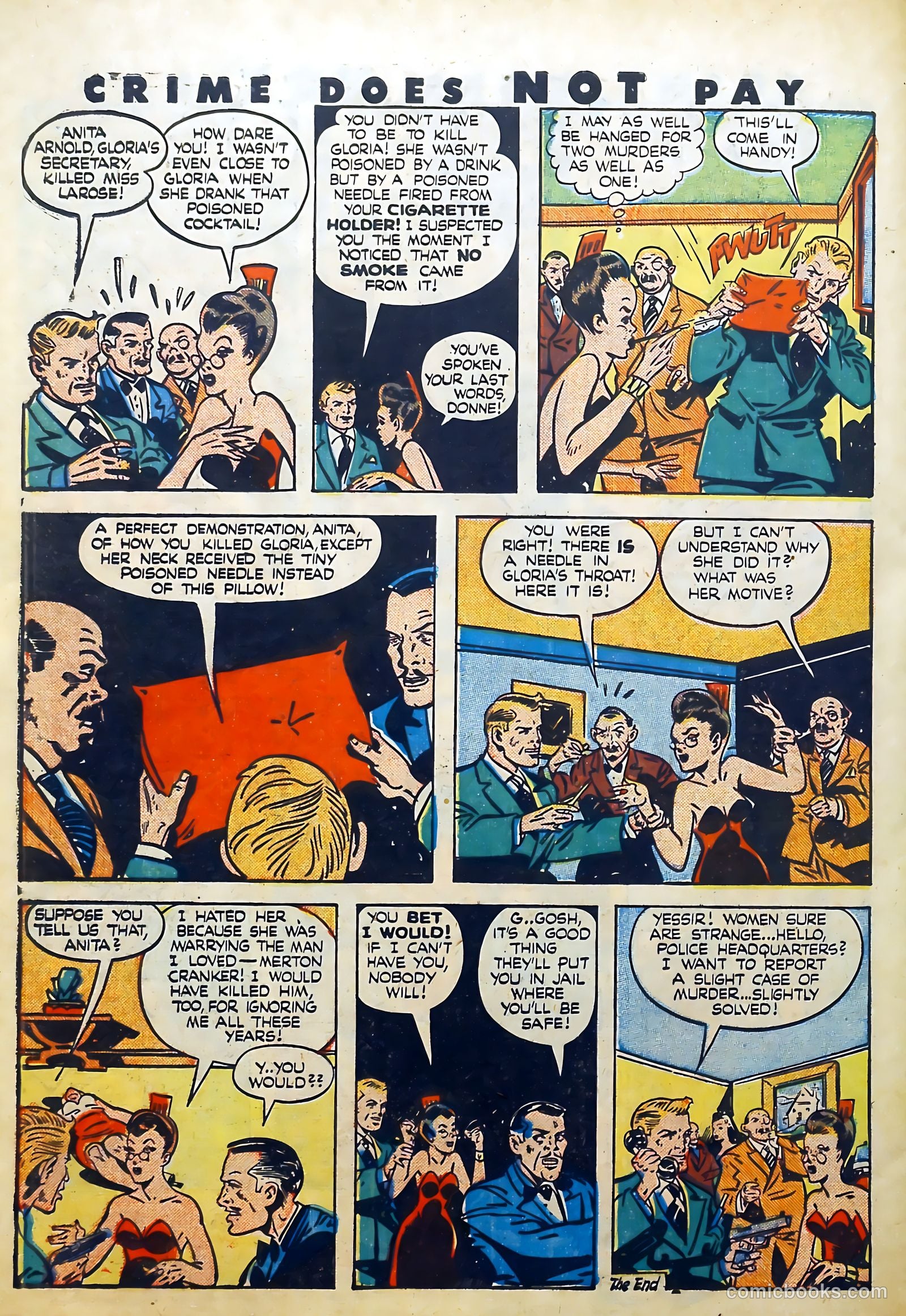 Crime Does Not Pay #45 (1946) — page 52 of 64