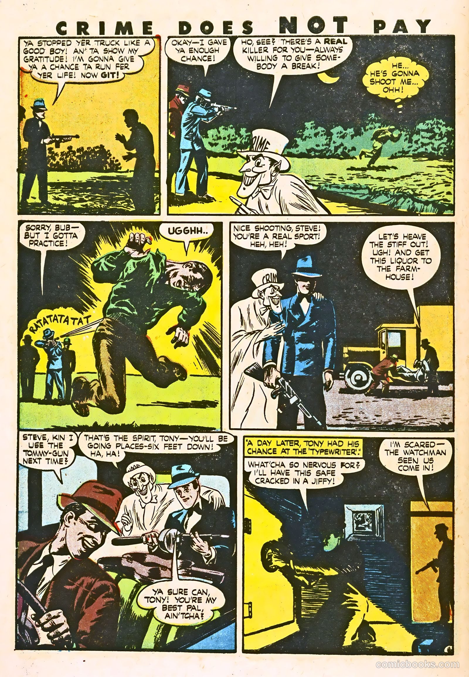 Crime Does Not Pay #47 (1946) — page 8 of 68