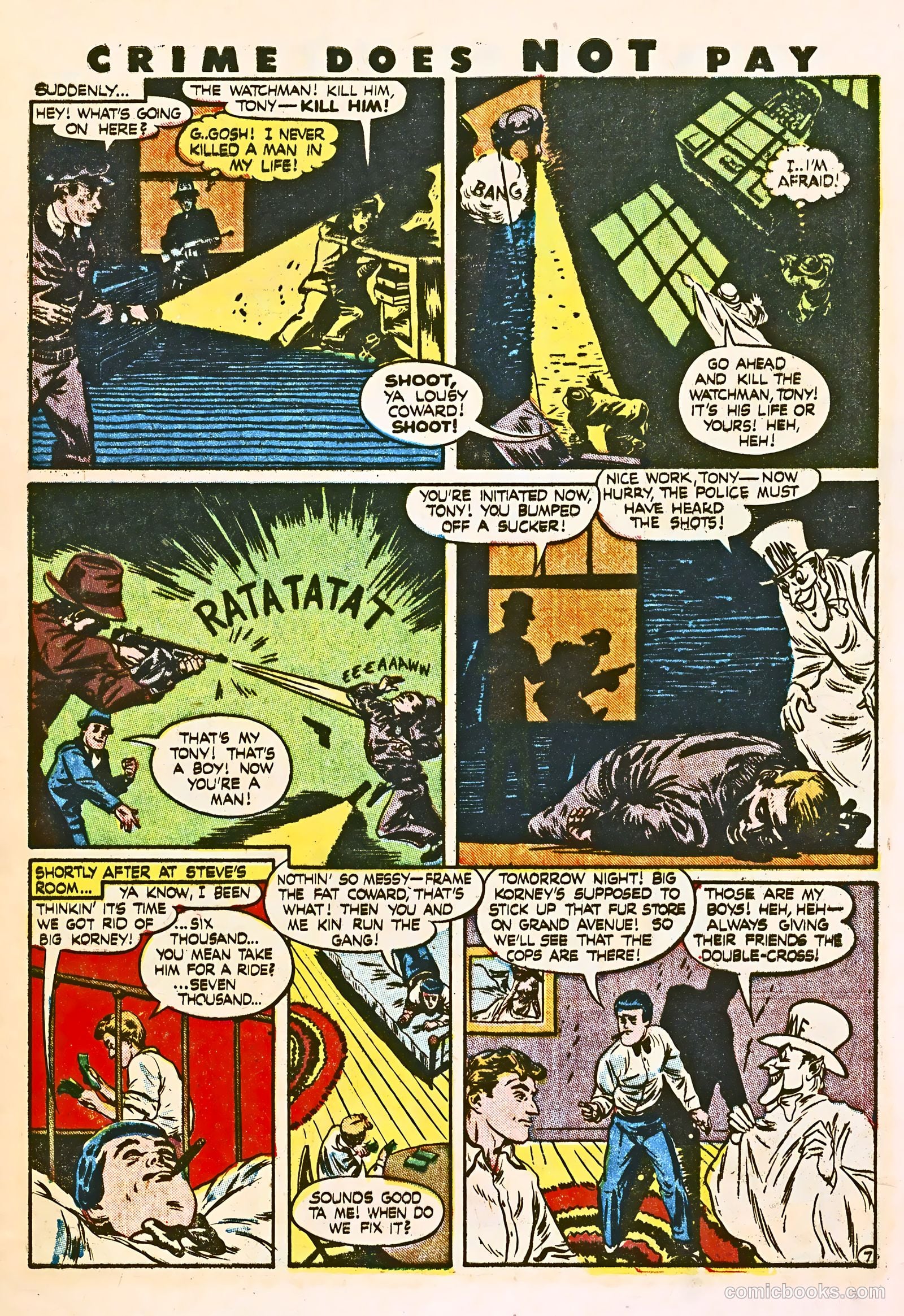Crime Does Not Pay #47 (1946) — page 9 of 68
