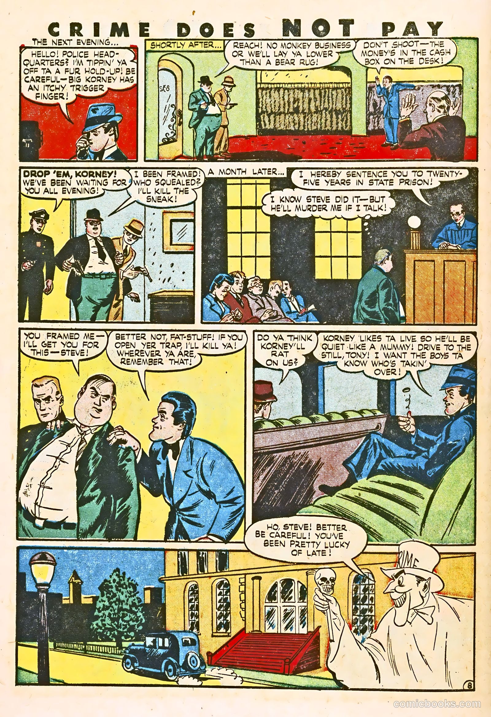 Crime Does Not Pay #47 (1946) — page 10 of 68