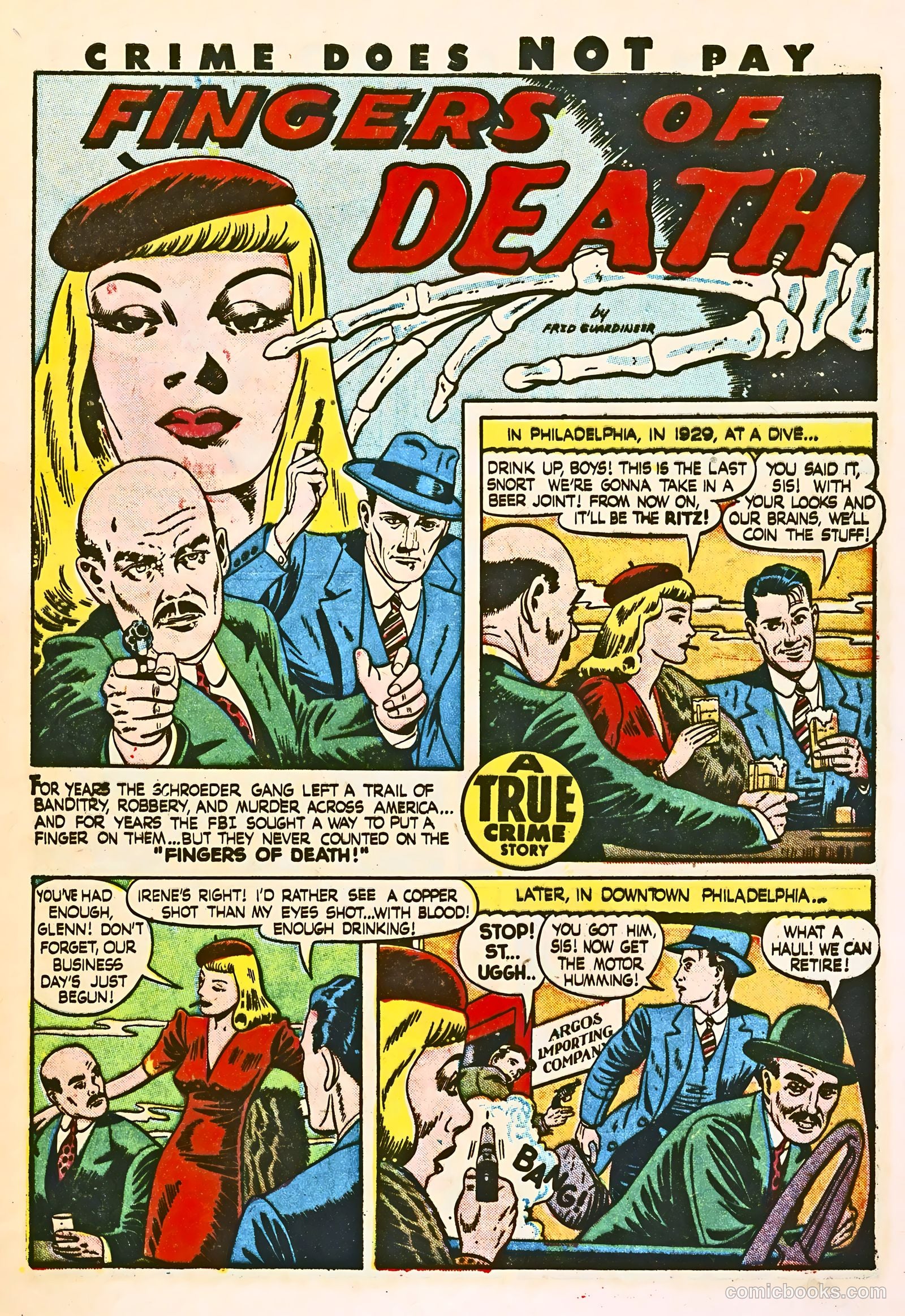 Crime Does Not Pay #47 (1946) — page 15 of 68