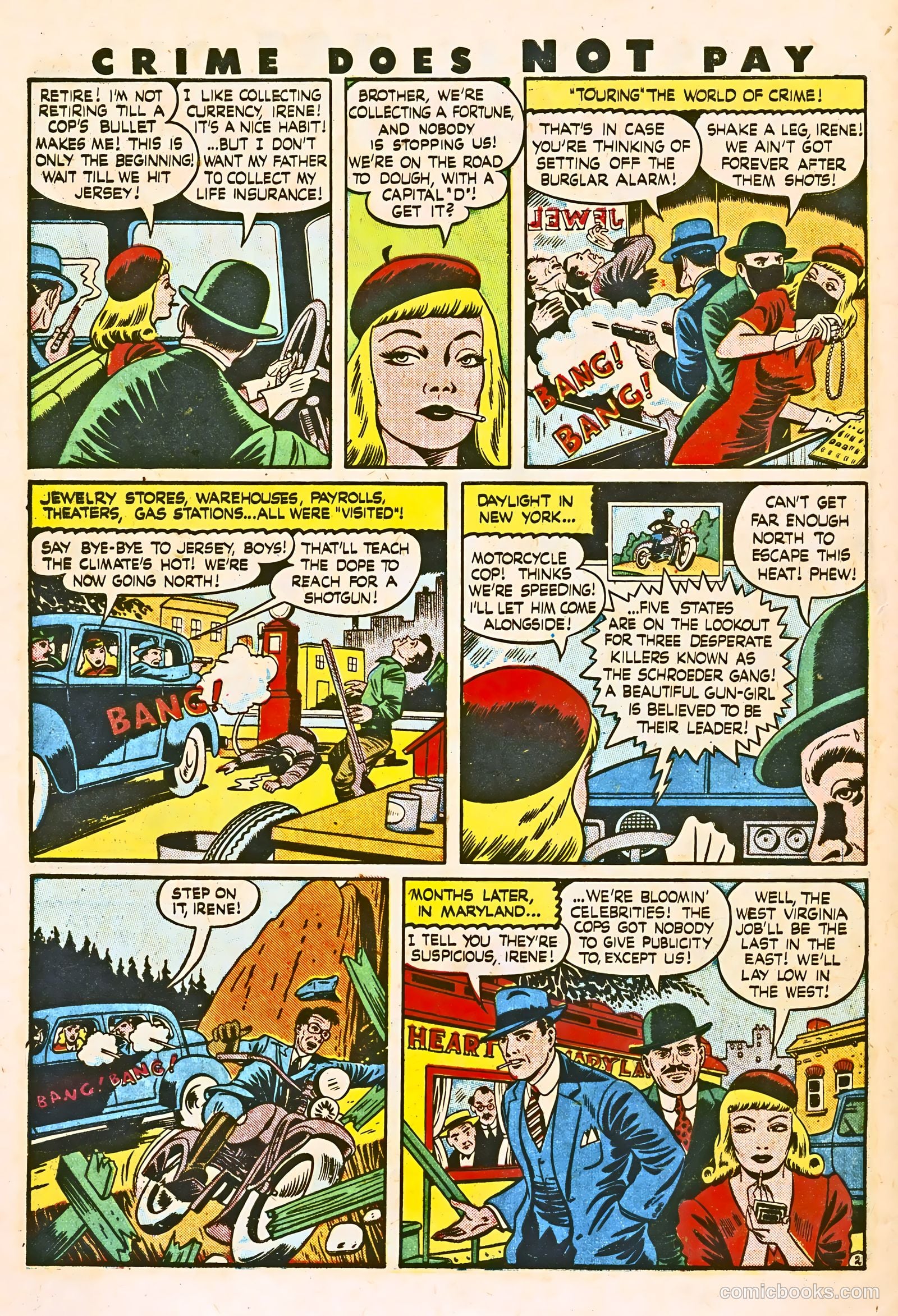 Crime Does Not Pay #47 (1946) — page 16 of 68