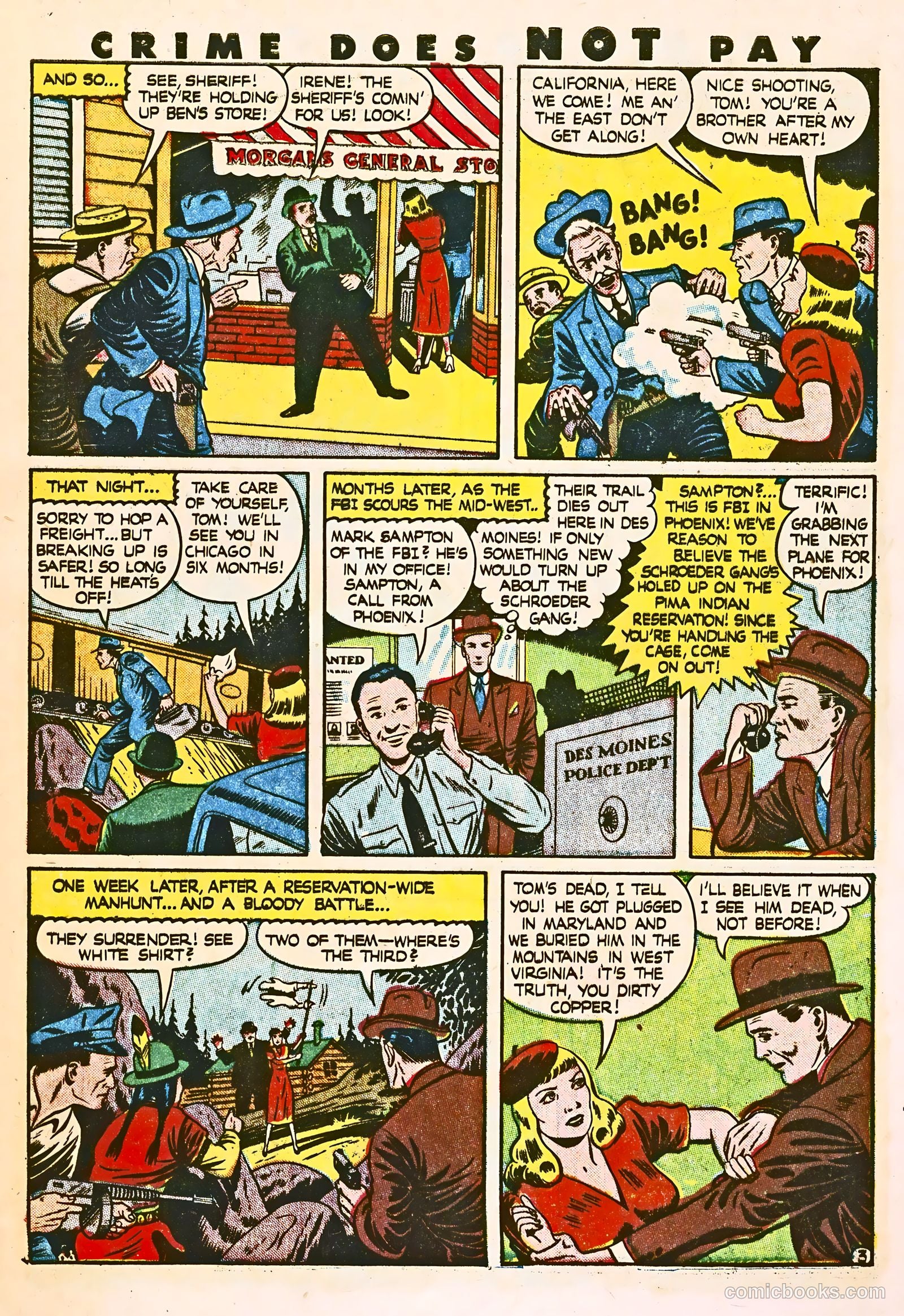 Crime Does Not Pay #47 (1946) — page 17 of 68