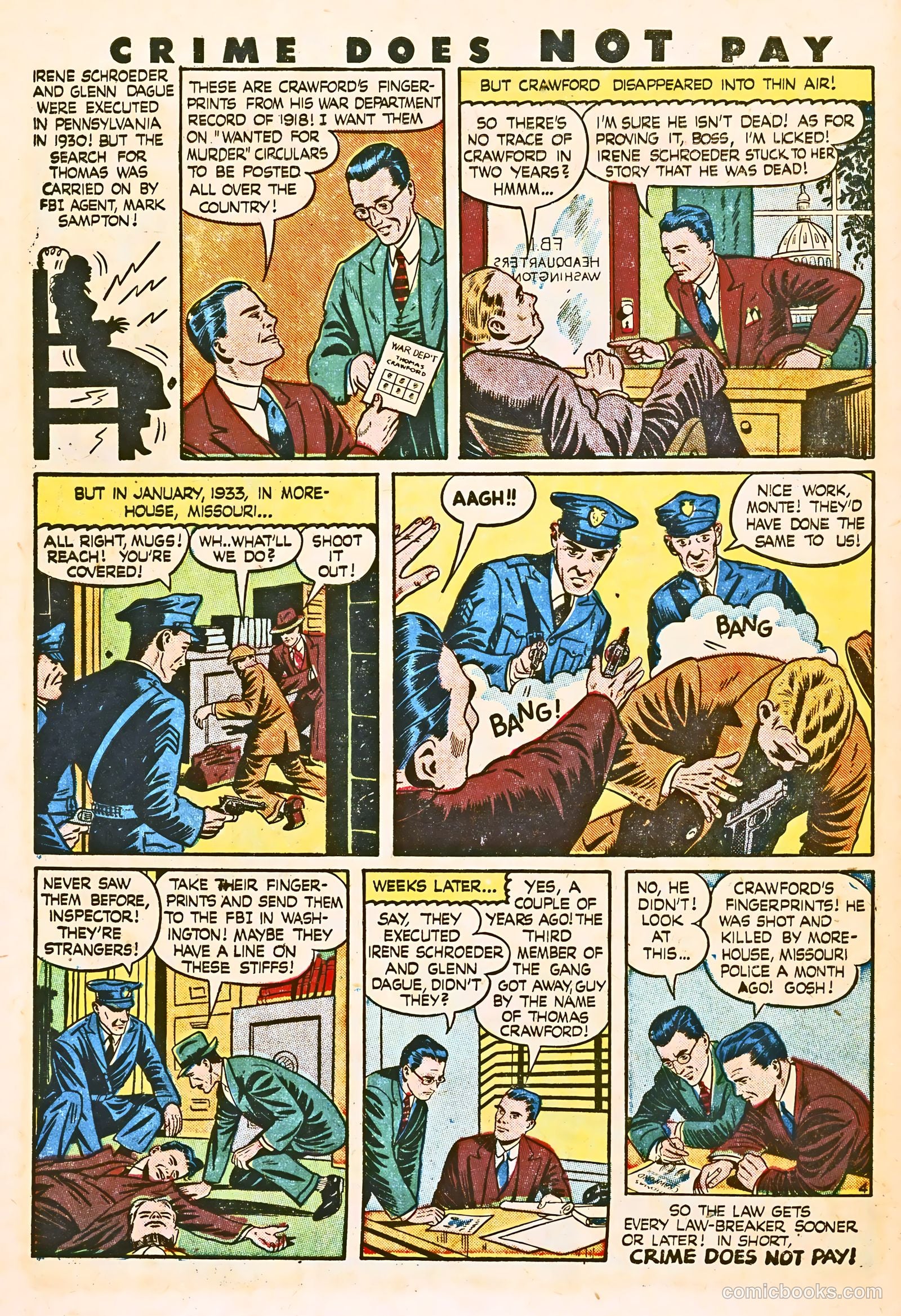 Crime Does Not Pay #47 (1946) — page 18 of 68