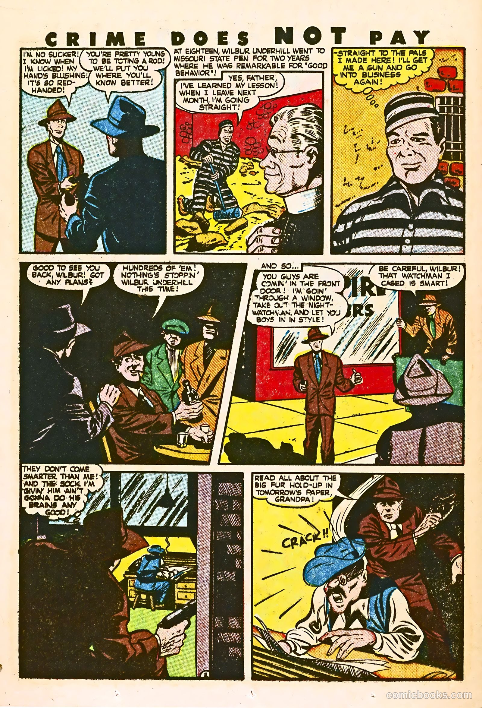 Crime Does Not Pay #47 (1946) — page 20 of 68