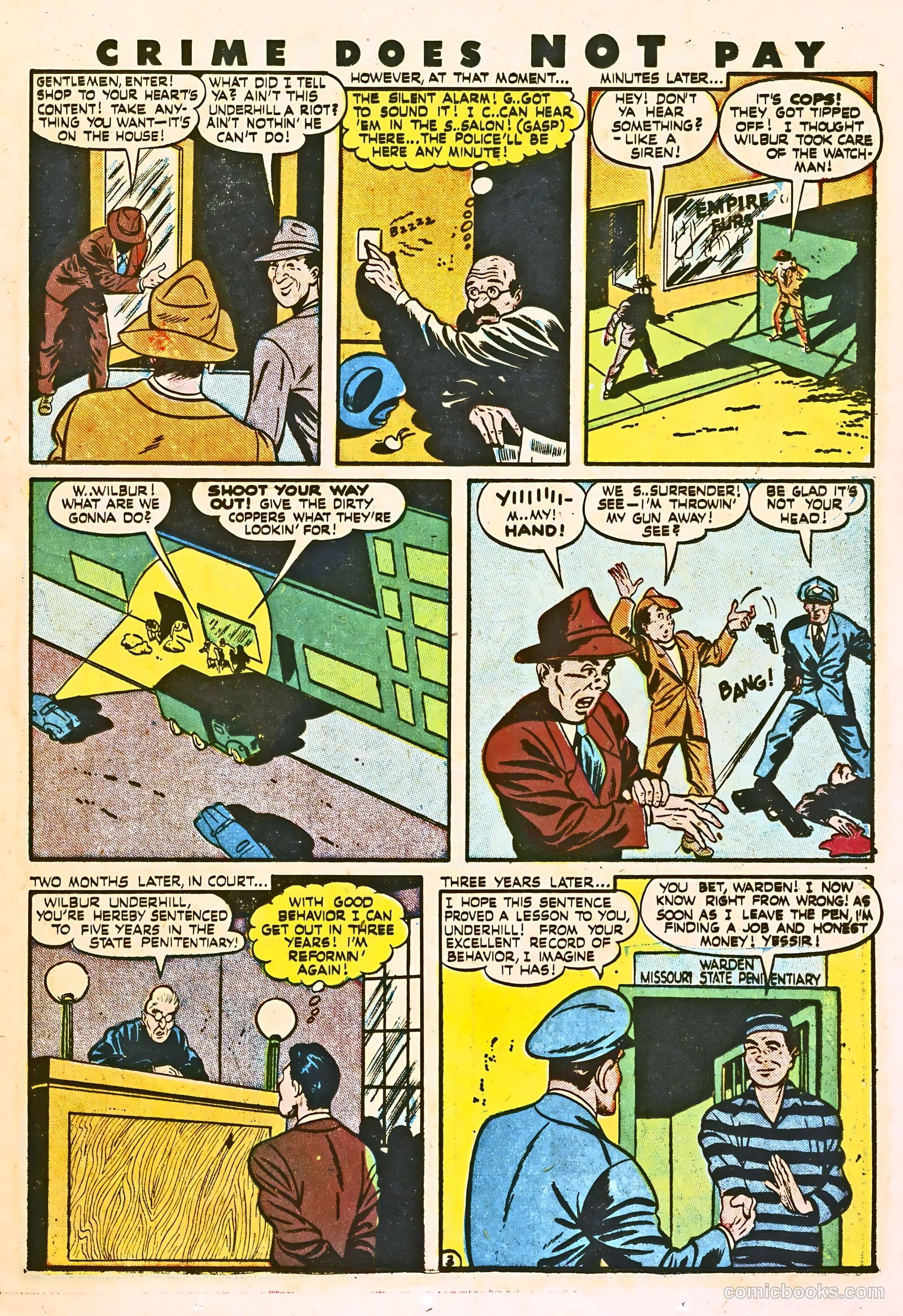 Crime Does Not Pay #47 (1946) — page 21 of 68