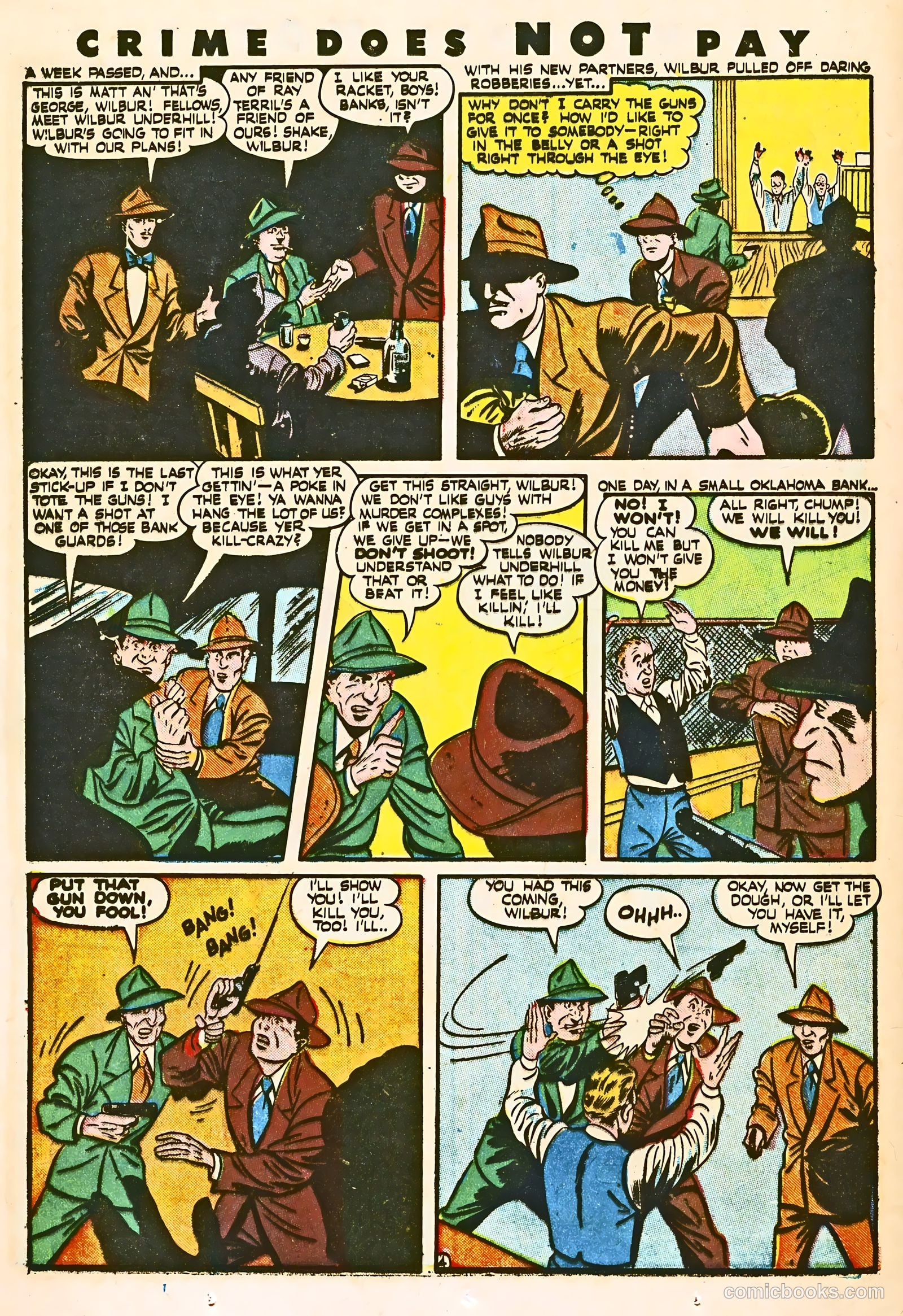 Crime Does Not Pay #47 (1946) — page 22 of 68
