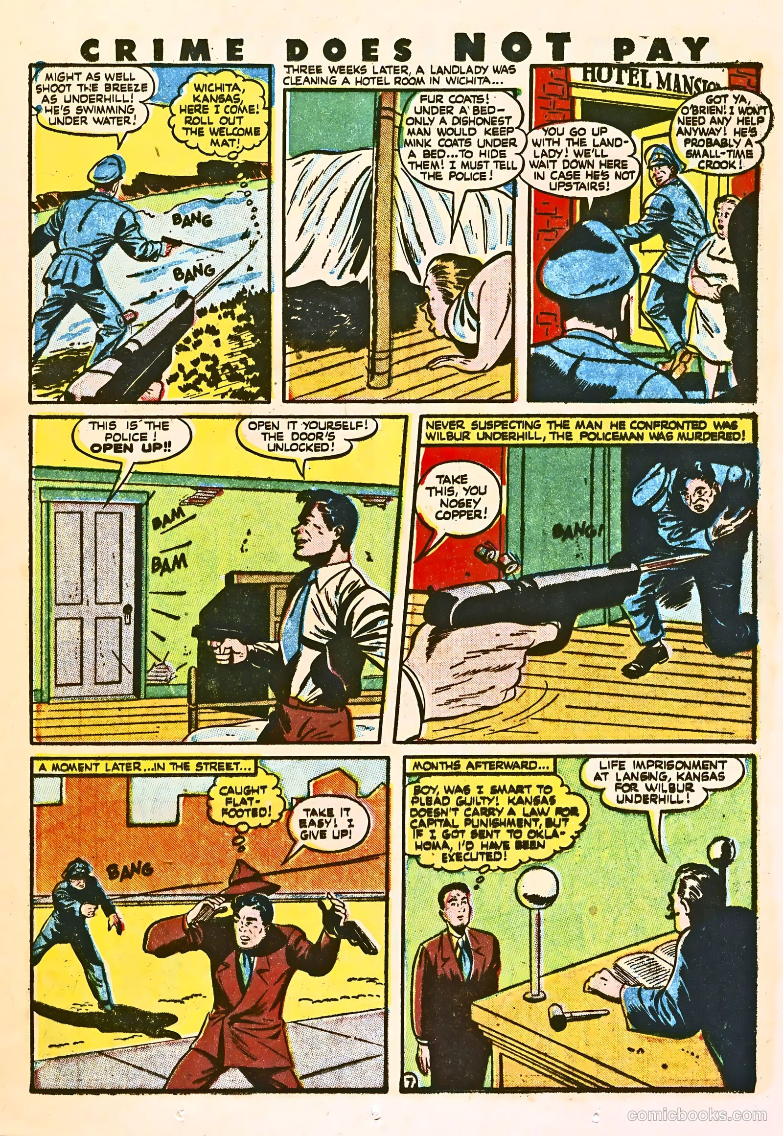 Crime Does Not Pay #47 (1946) — page 25 of 68