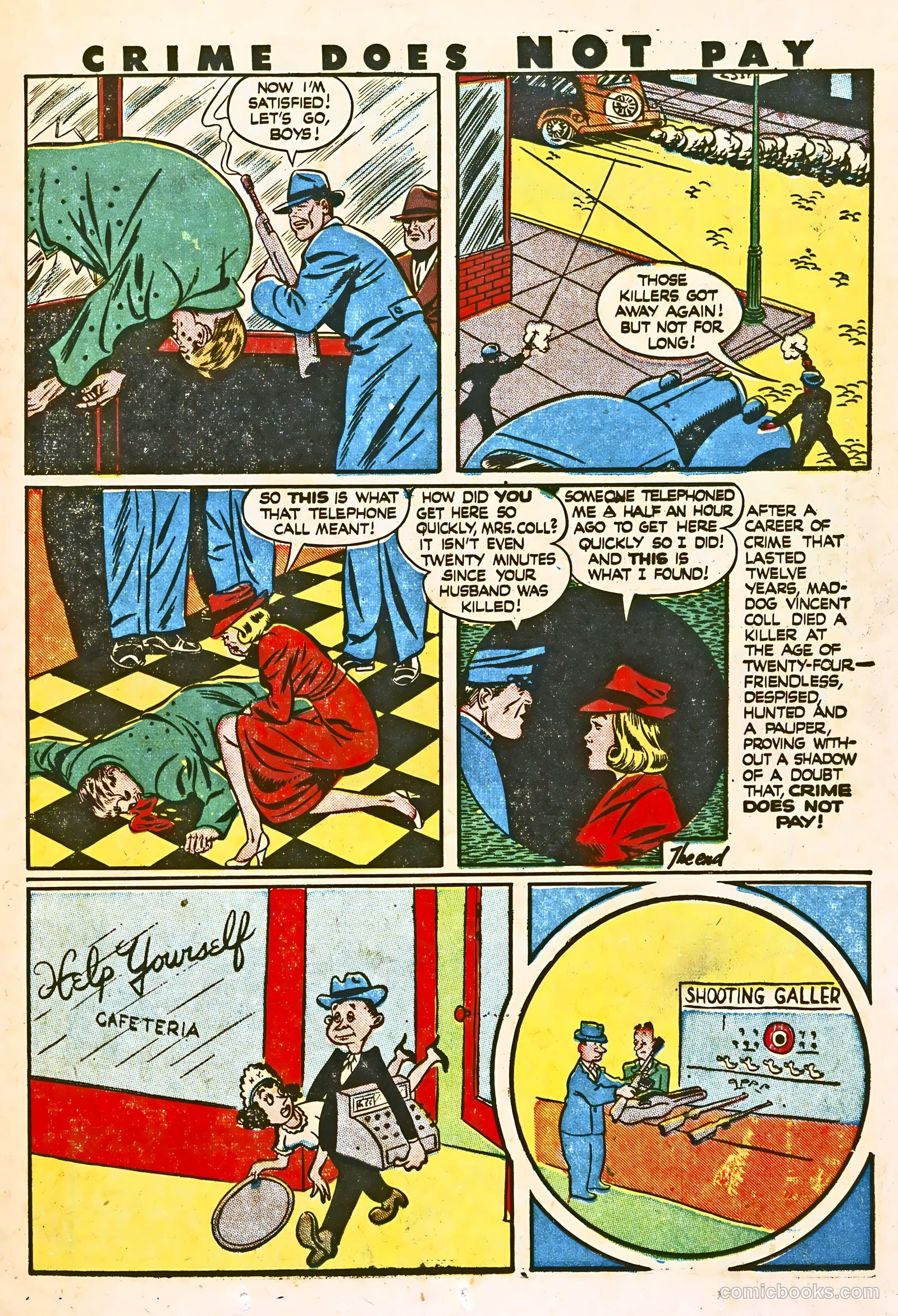 Crime Does Not Pay #47 (1946) — page 35 of 68