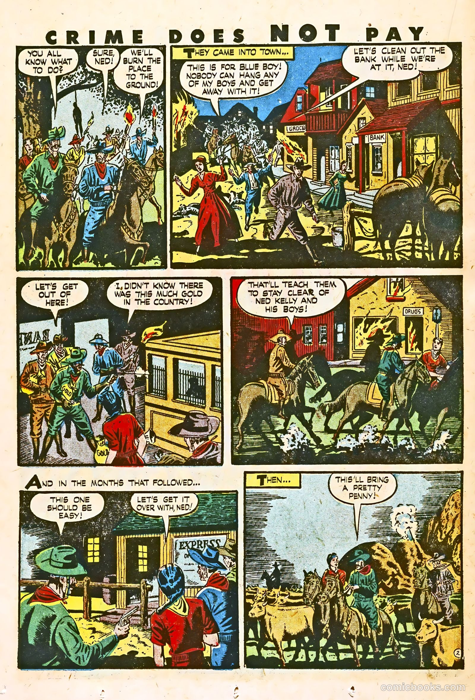 Crime Does Not Pay #47 (1946) — page 42 of 68