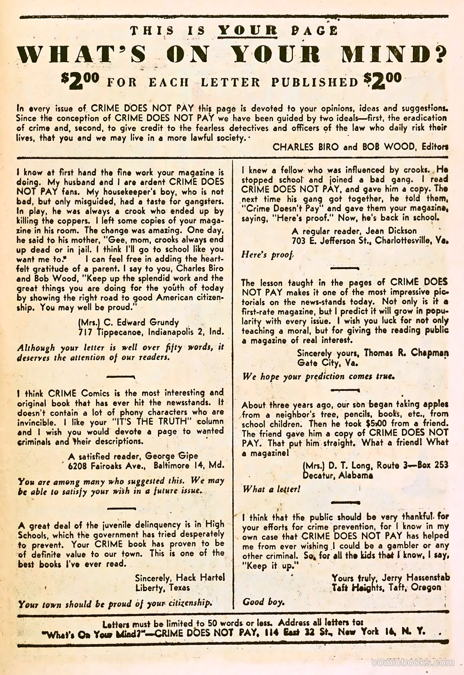 Crime Does Not Pay #47 (1946) — page 57 of 68