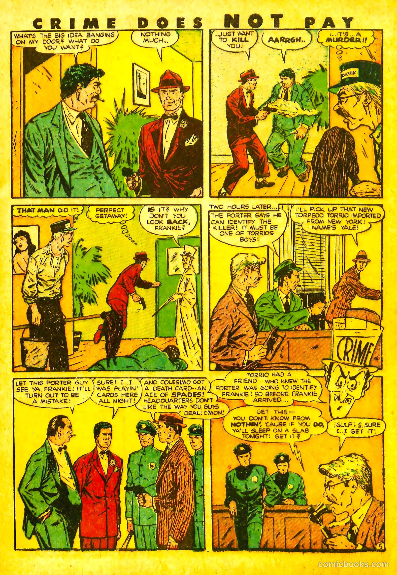 Crime Does Not Pay #48 (1946) — page 7 of 67