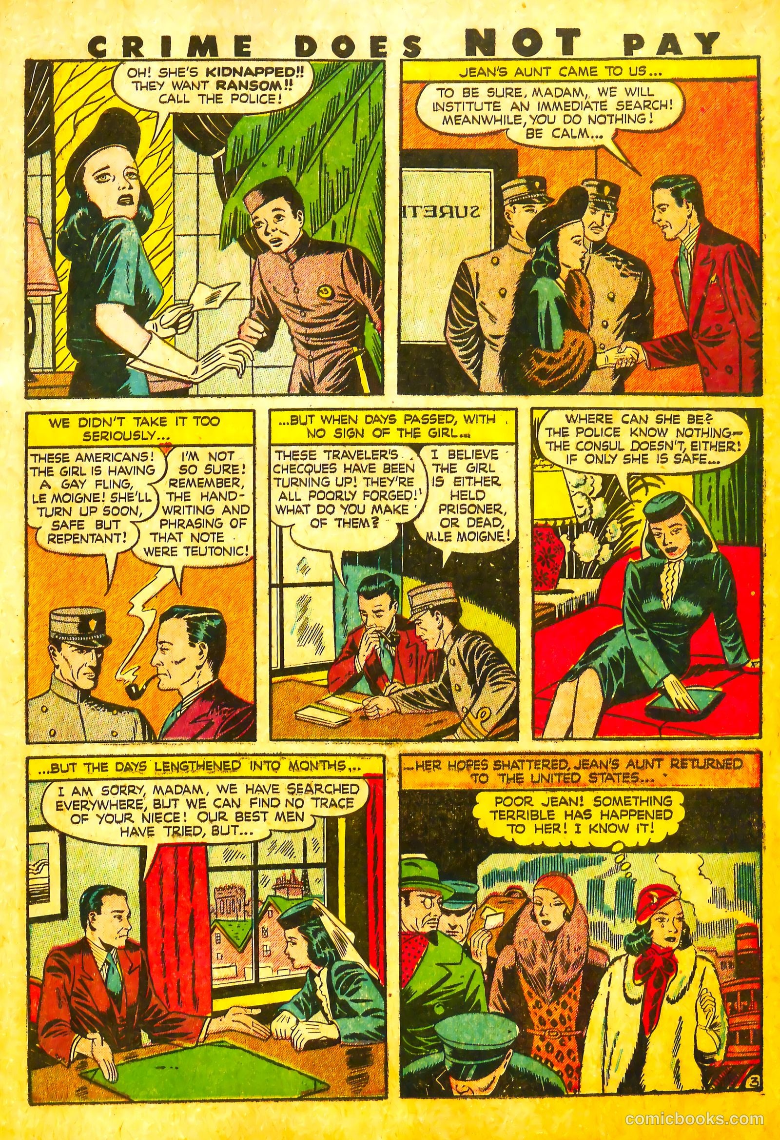 Crime Does Not Pay #48 (1946) — page 19 of 67