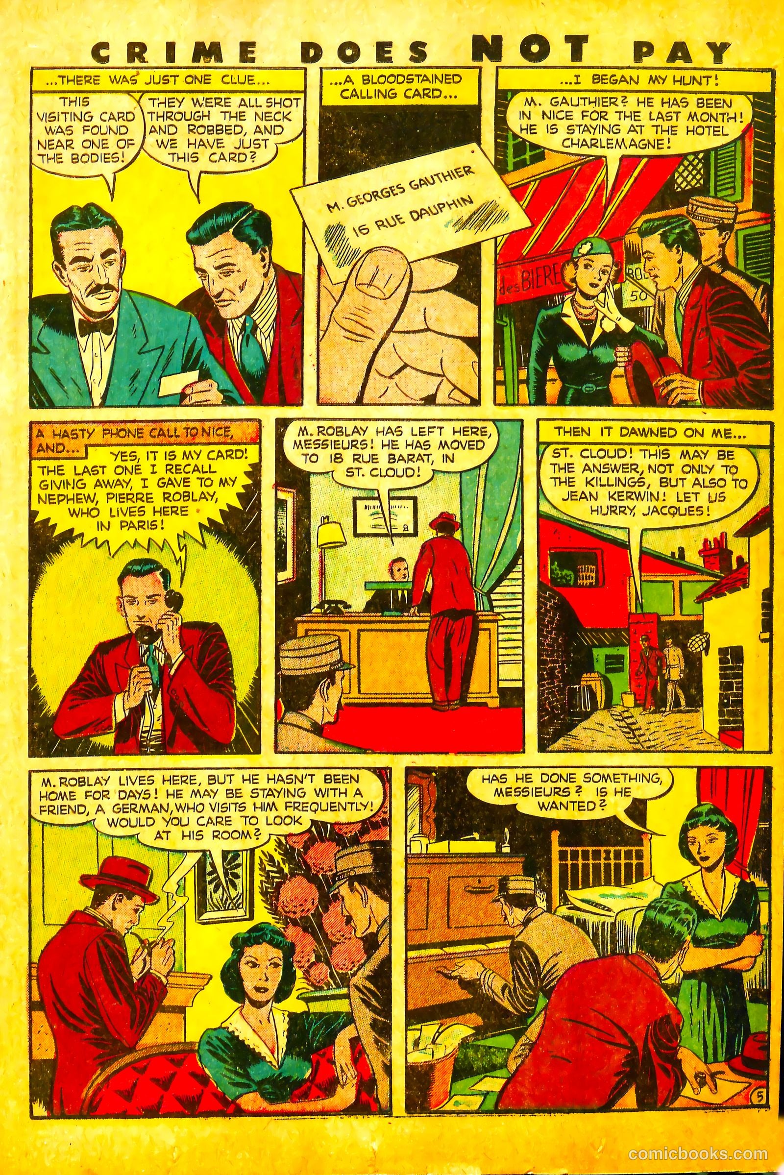 Crime Does Not Pay #48 (1946) — page 21 of 67