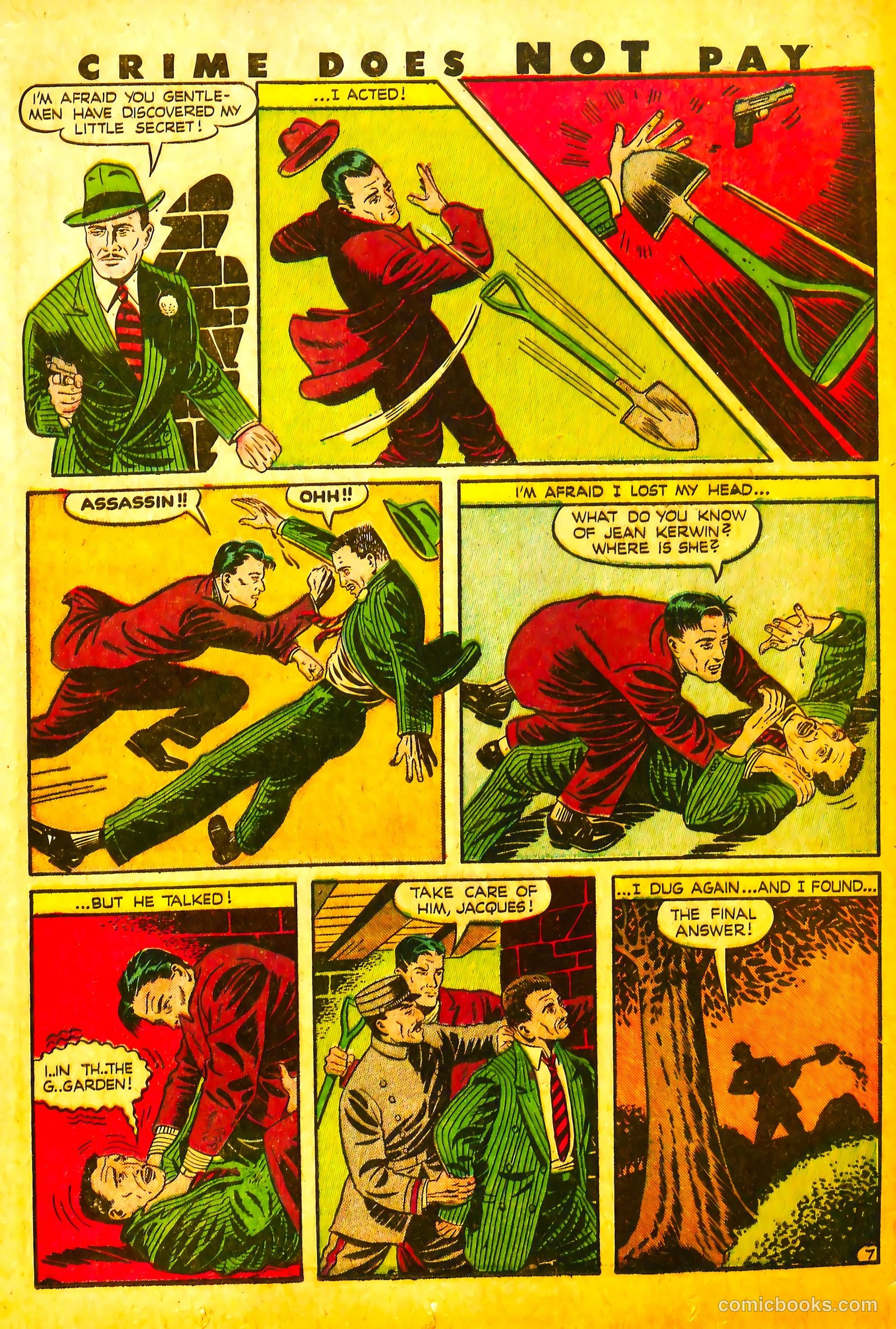 Crime Does Not Pay #48 (1946) — page 23 of 67