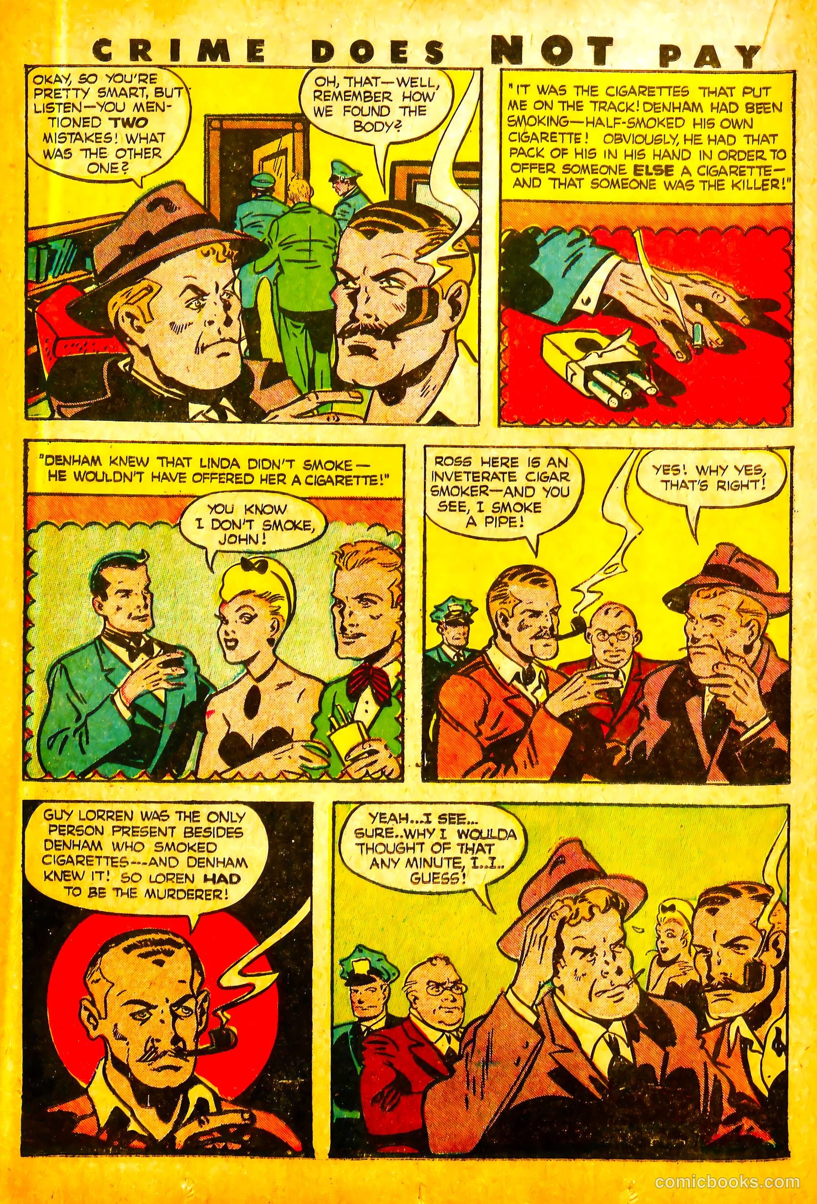 Crime Does Not Pay #48 (1946) — page 32 of 67