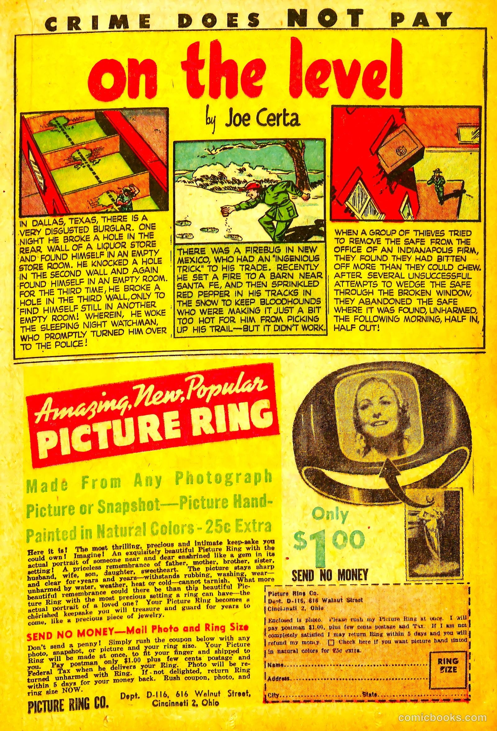 Crime Does Not Pay #48 (1946) — page 33 of 67