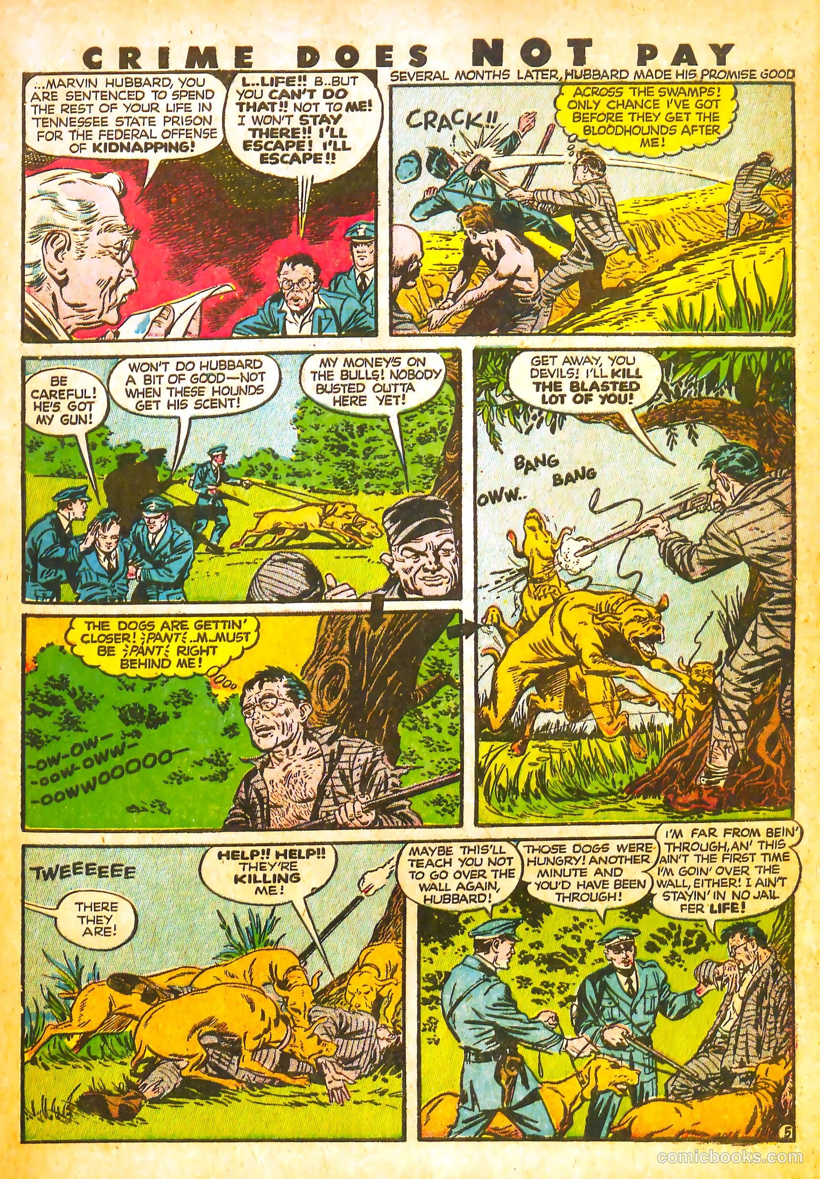 Crime Does Not Pay #48 (1946) — page 58 of 67
