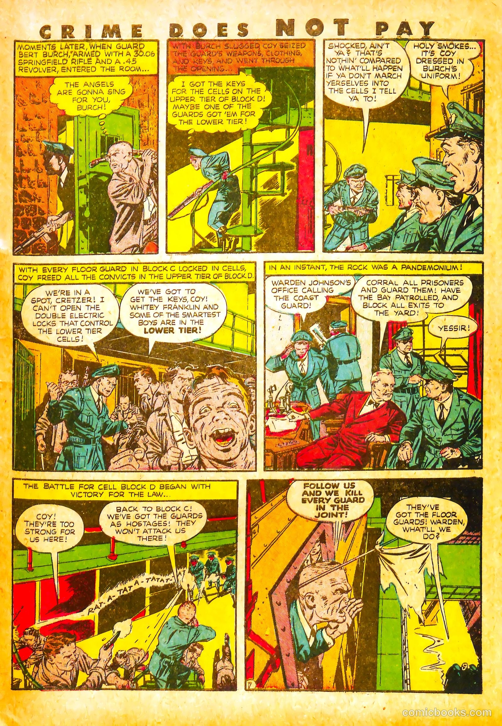Crime Does Not Pay #48 (1946) — page 60 of 67