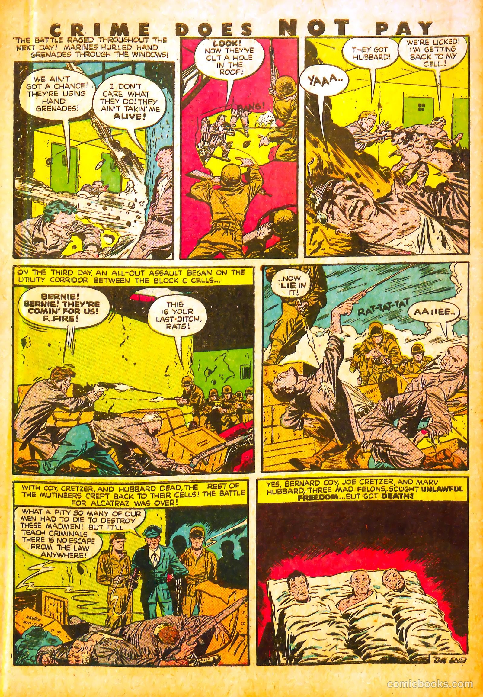 Crime Does Not Pay #48 (1946) — page 63 of 67