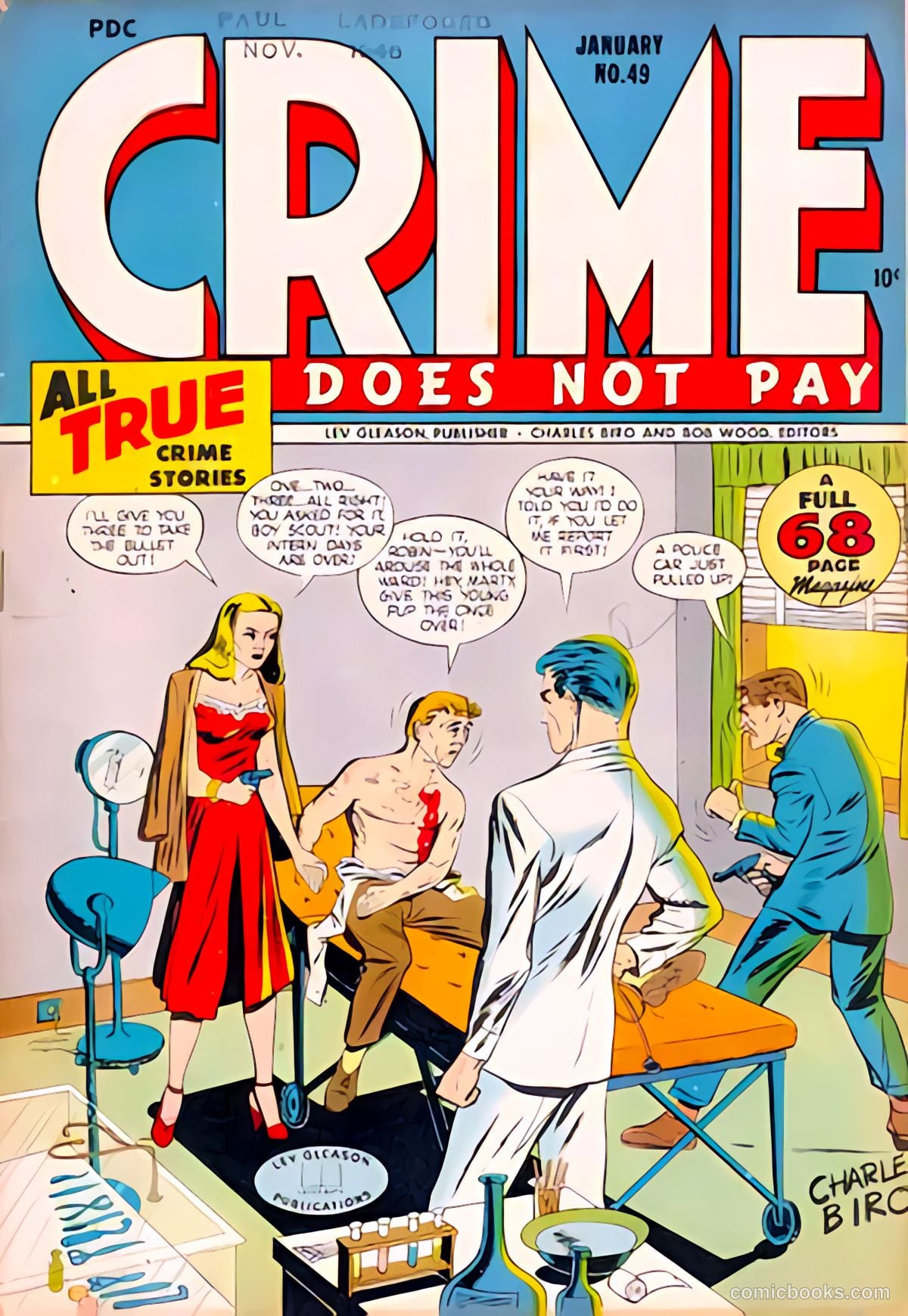 Crime Does Not Pay #49
