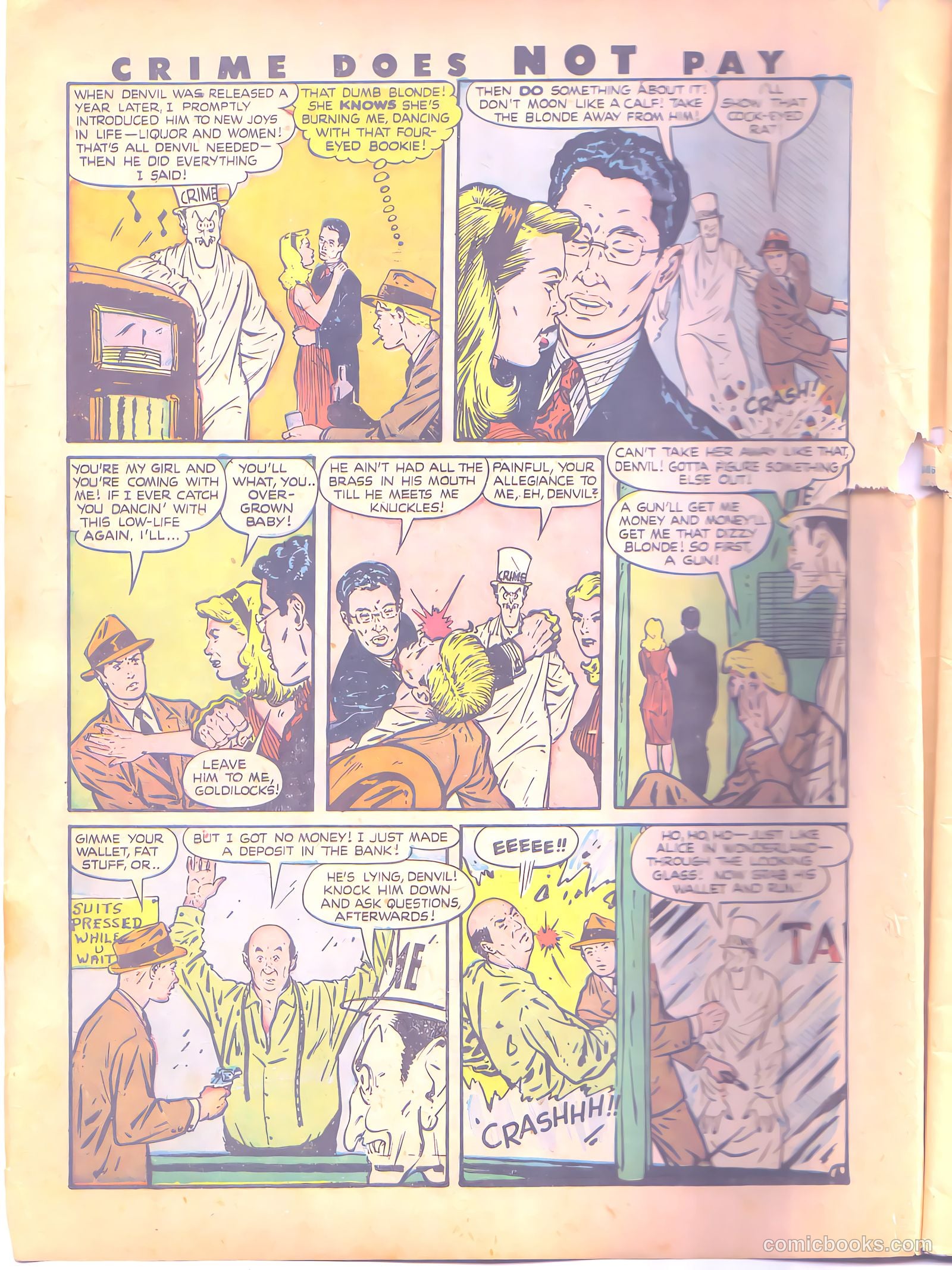 Crime Does Not Pay #49 (1947) — page 9 of 69