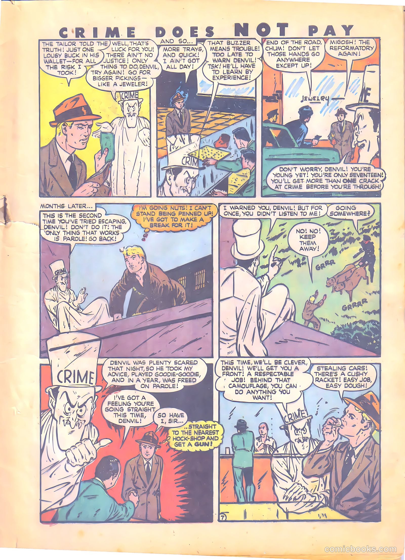 Crime Does Not Pay #49 (1947) — page 10 of 69