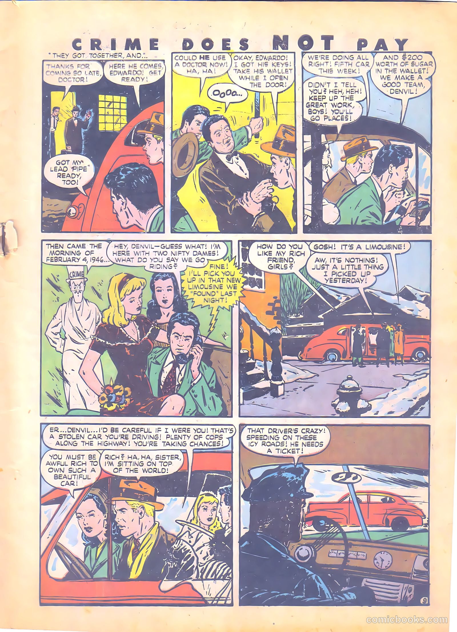 Crime Does Not Pay #49 (1947) — page 12 of 69
