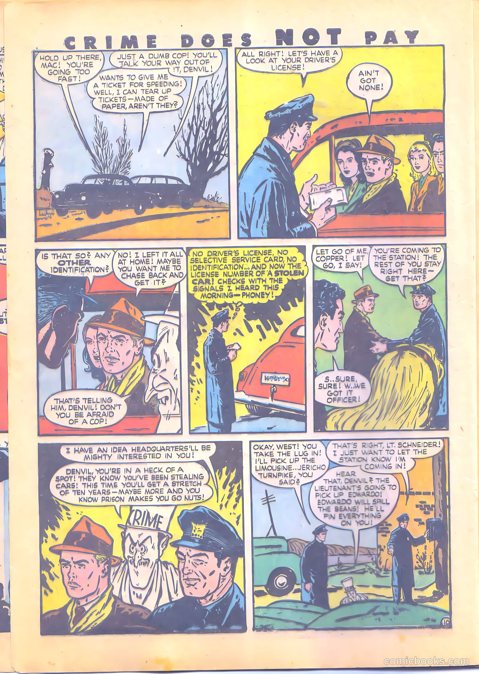 Crime Does Not Pay #49 (1947) — page 13 of 69