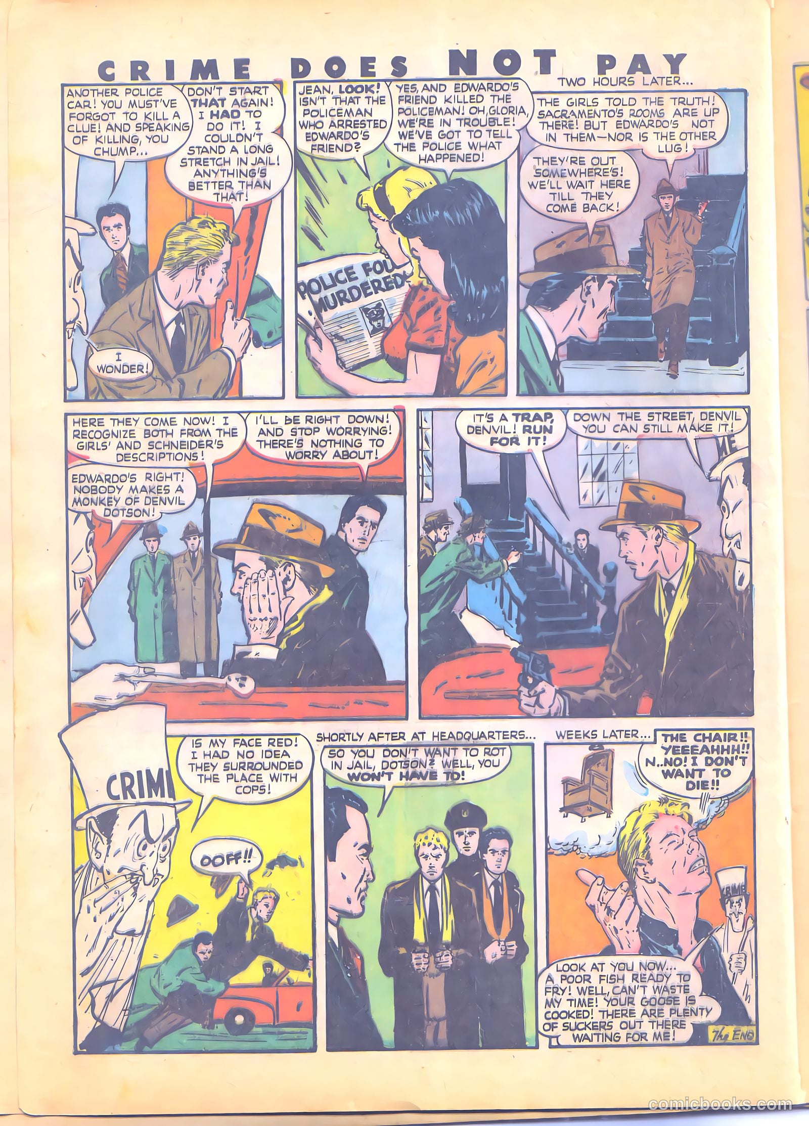Crime Does Not Pay #49 (1947) — page 15 of 69