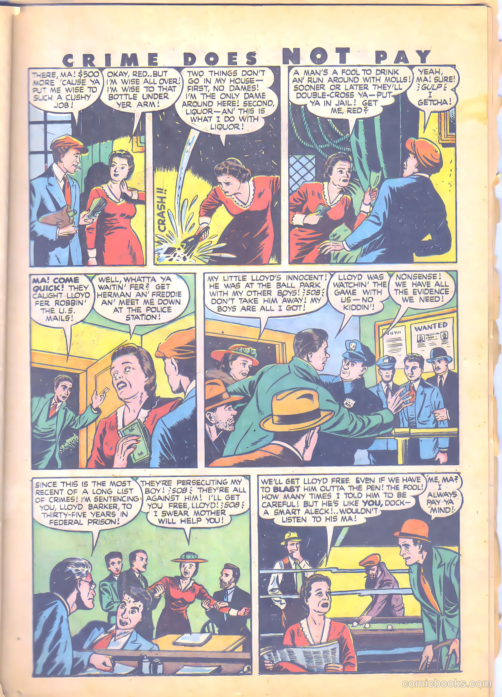 Crime Does Not Pay #49 (1947) — page 20 of 69