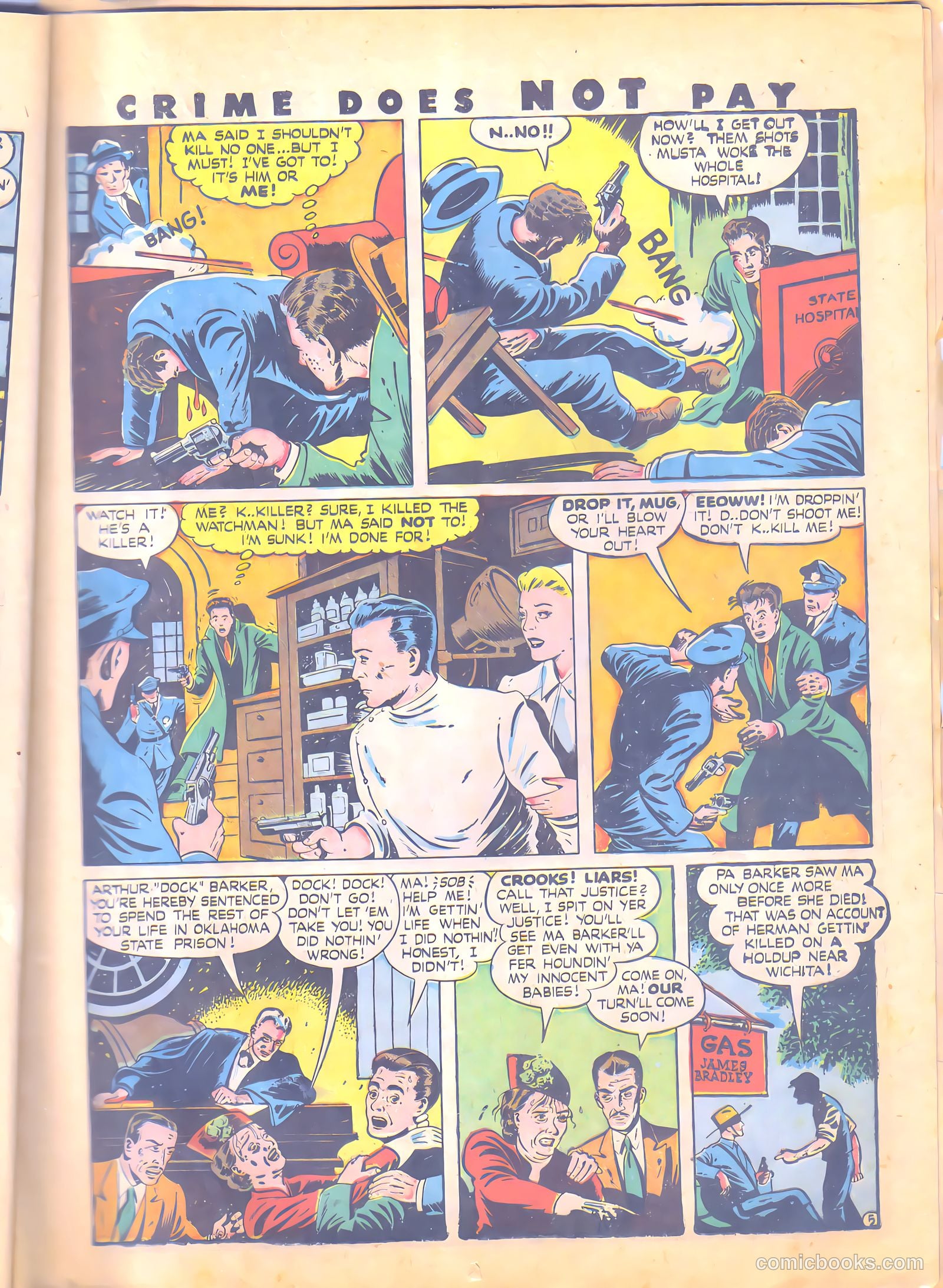Crime Does Not Pay #49 (1947) — page 22 of 69