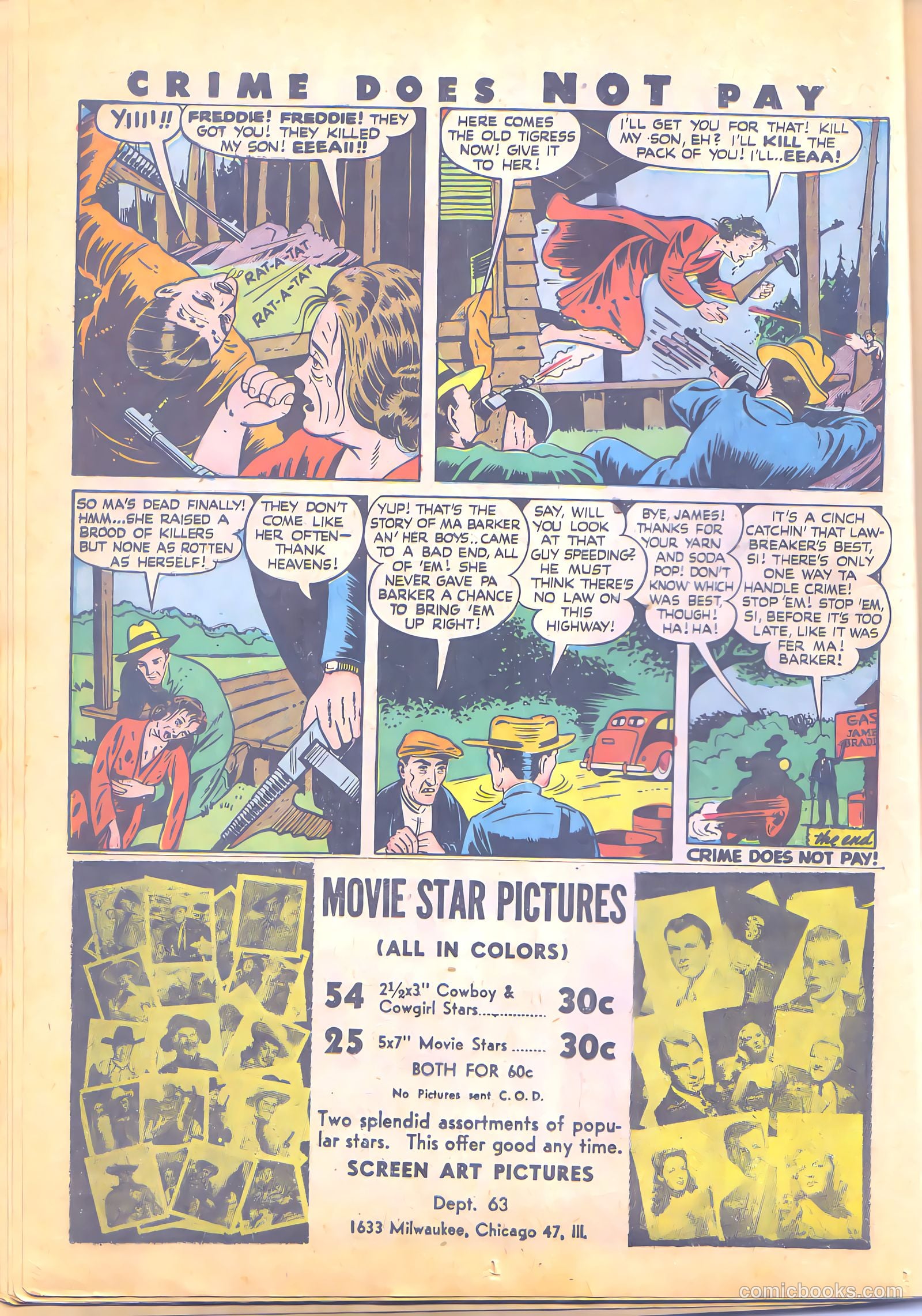 Crime Does Not Pay #49 (1947) — page 25 of 69