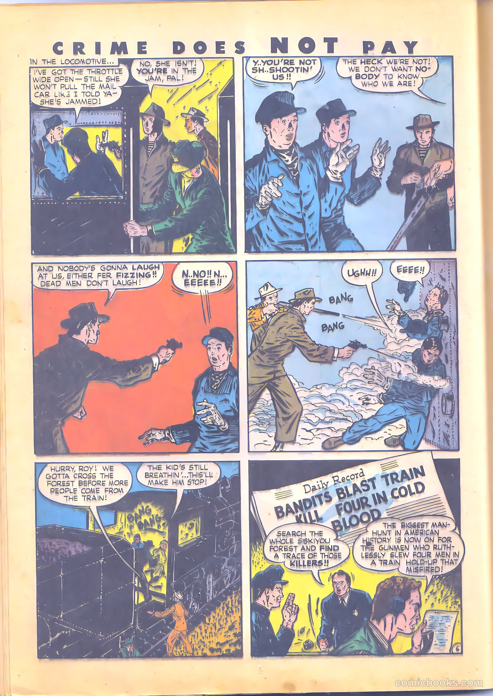 Crime Does Not Pay #49 (1947) — page 31 of 69