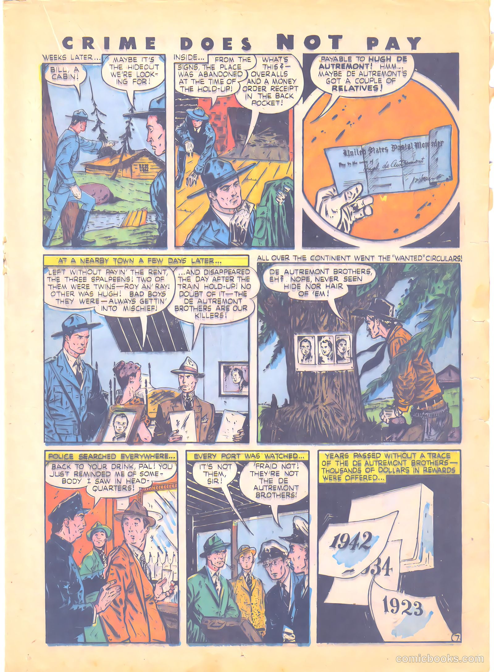 Crime Does Not Pay #49 (1947) — page 32 of 69