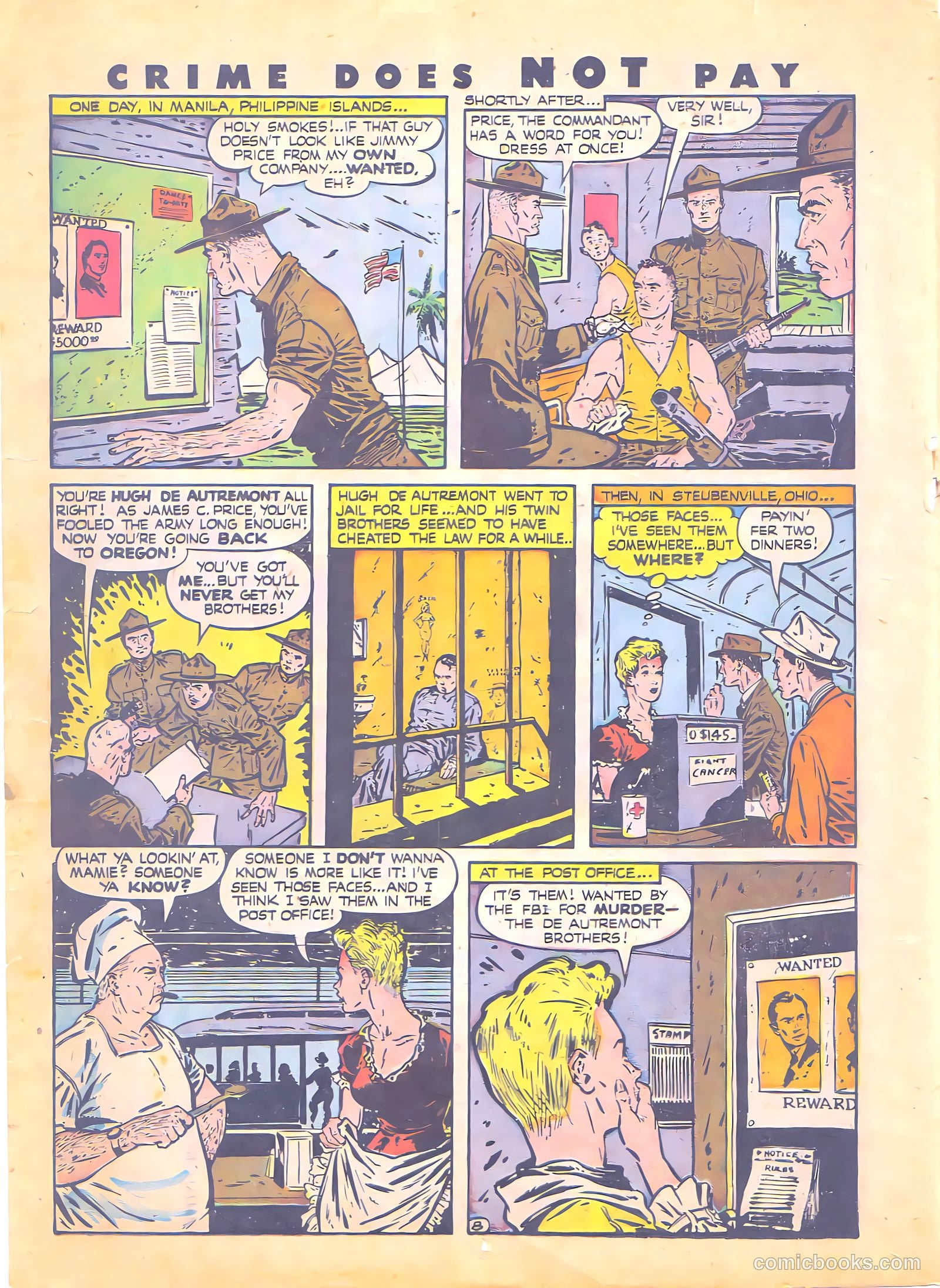 Crime Does Not Pay #49 (1947) — page 33 of 69