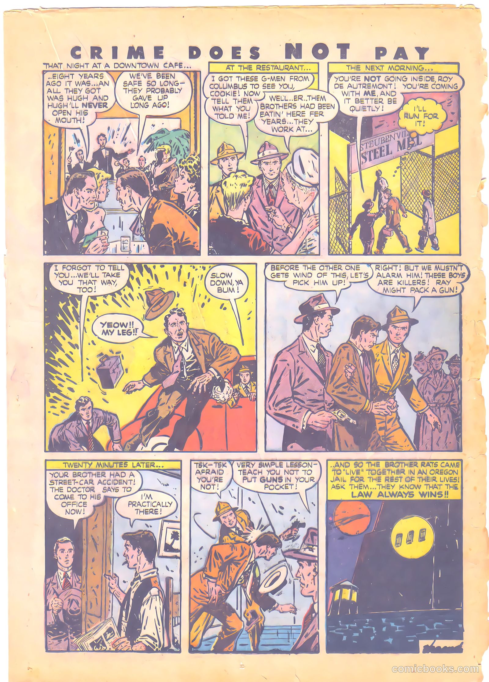 Crime Does Not Pay #49 (1947) — page 34 of 69