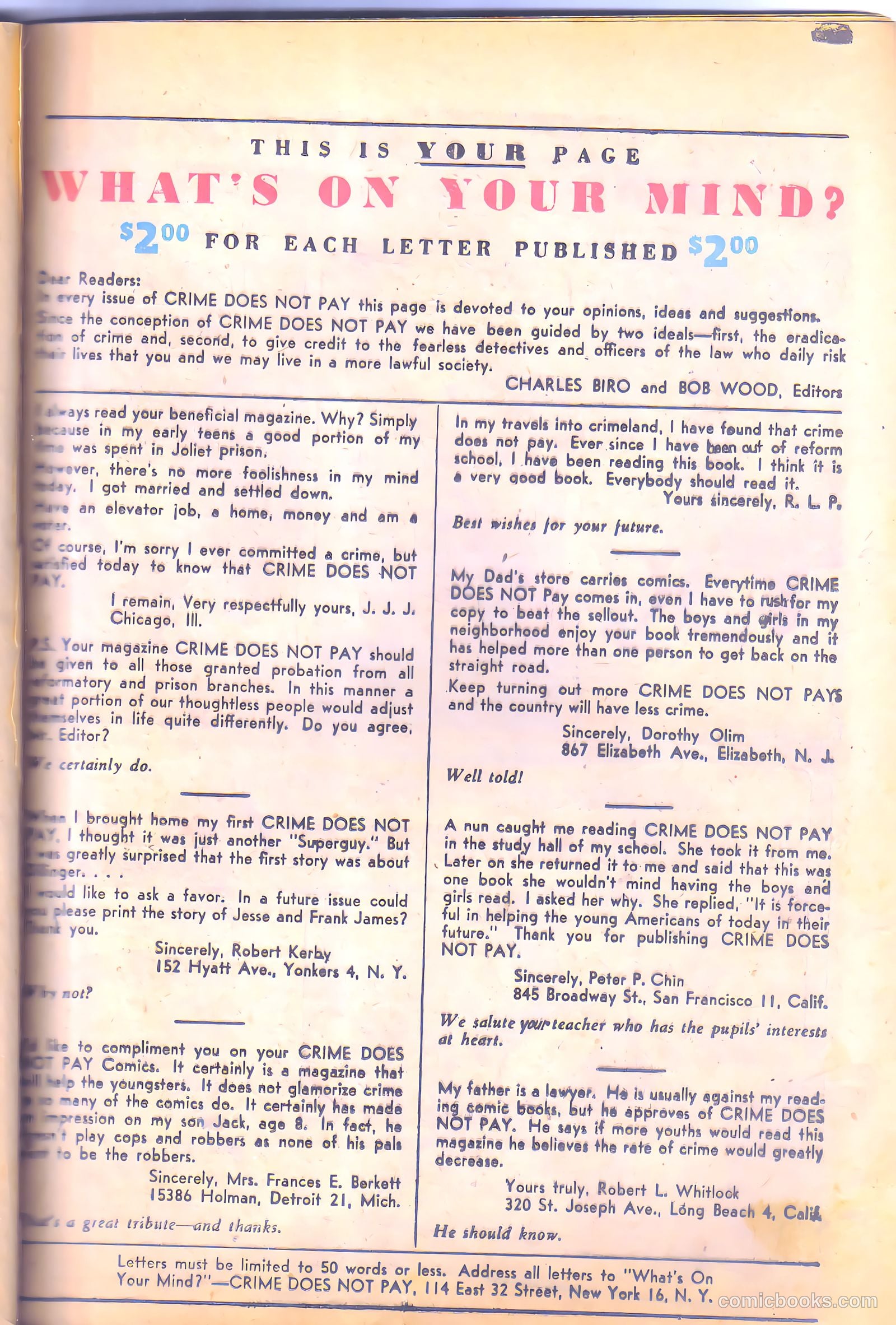 Crime Does Not Pay #49 (1947) — page 50 of 69