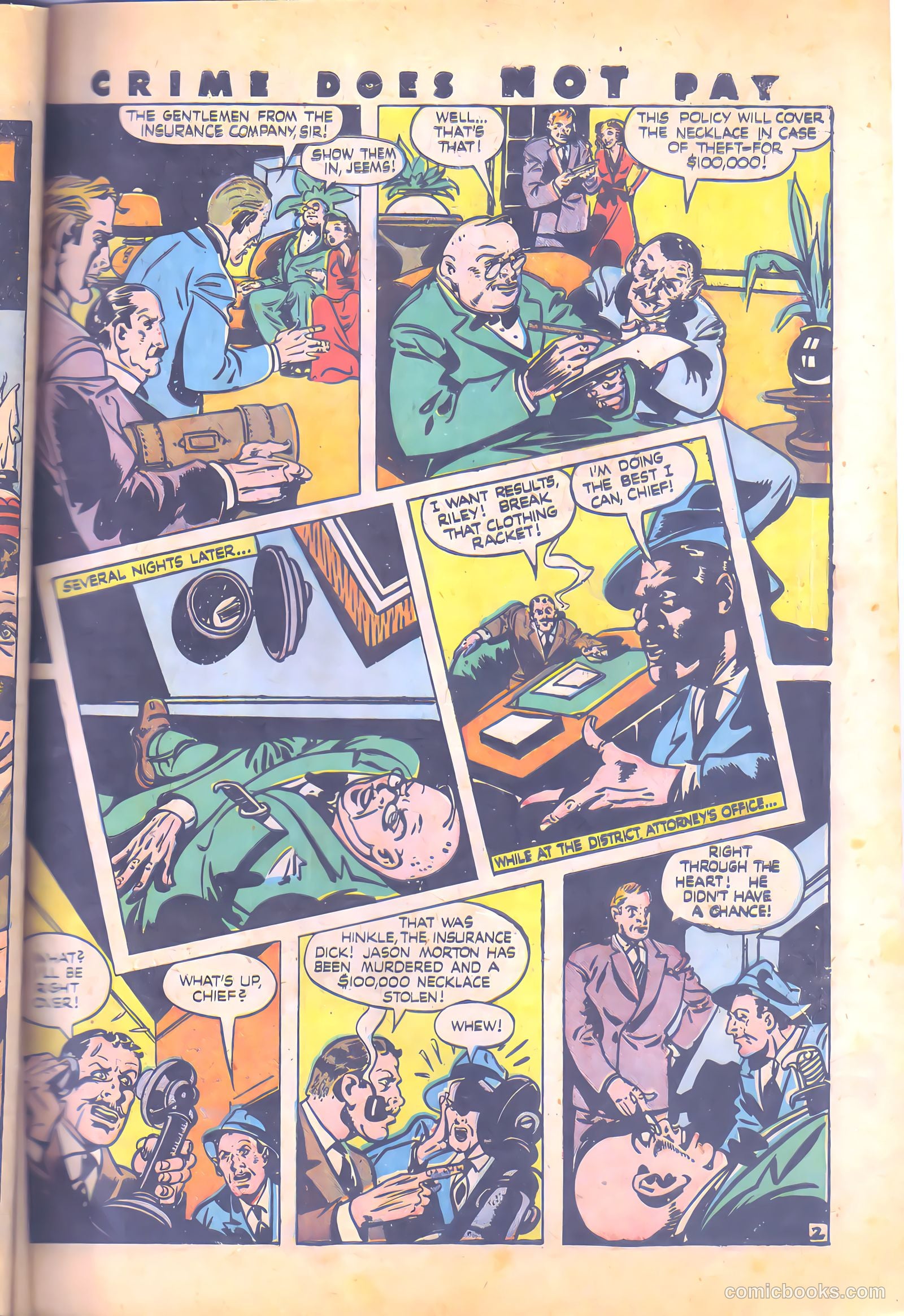 Crime Does Not Pay #49 (1947) — page 60 of 69