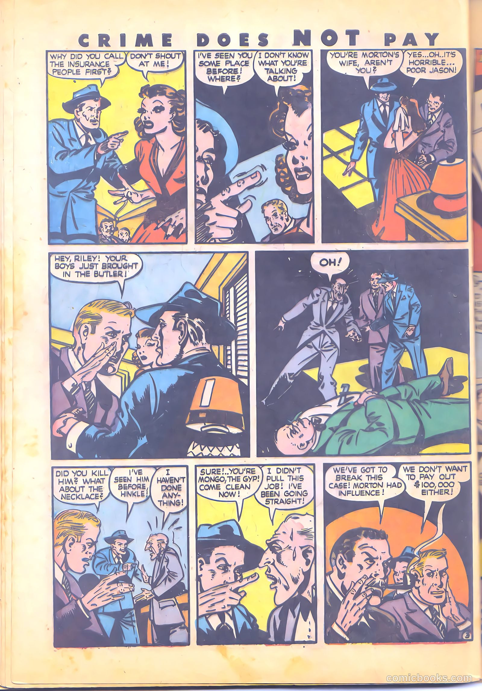 Crime Does Not Pay #49 (1947) — page 61 of 69