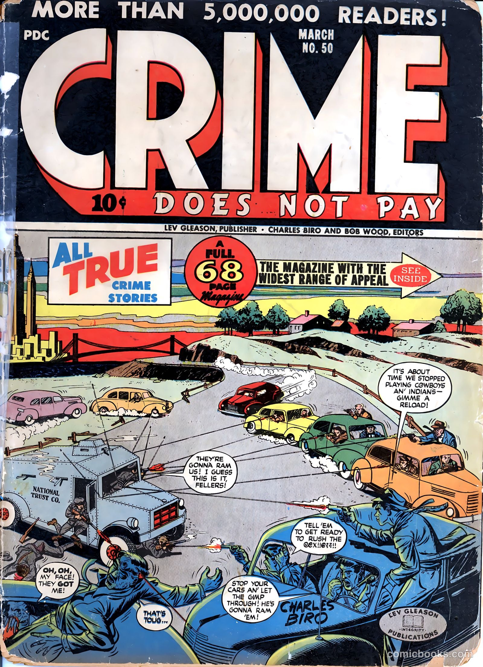 Crime Does Not Pay #50